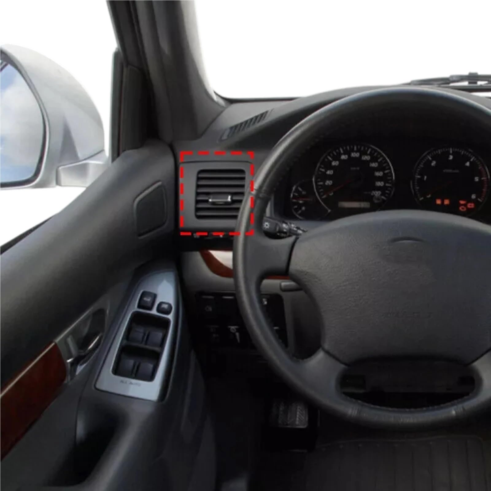 pasywny podgrzewacz Wylot Powietrza Do Samochodu A/C Do Toyota Land-Cruiser Do Prado 120 GX470 2003-2009 Układ Chłodzenia Akcesoria Samochodowe Części