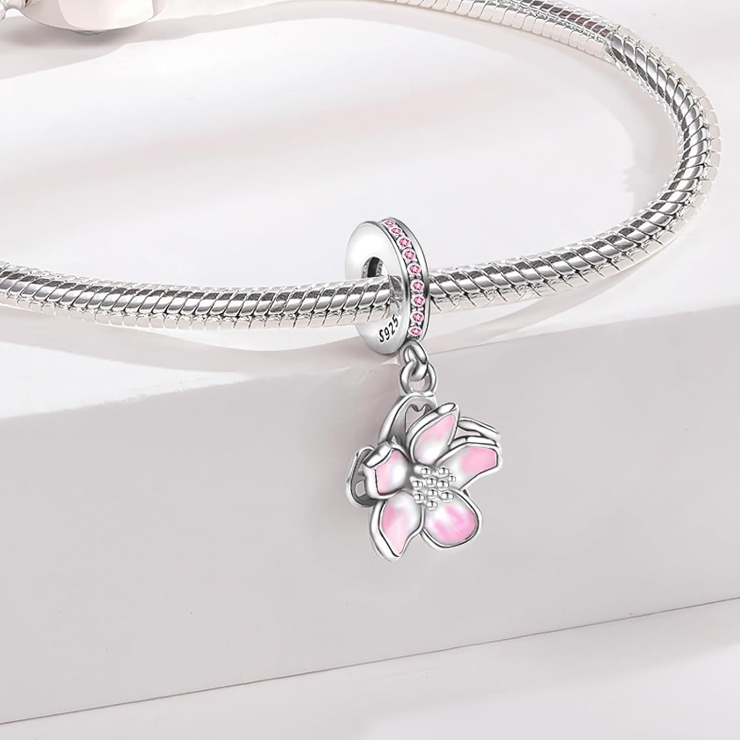 925 Sterling Silver Charms fits Bracelets and Necklace Pendant Bead Charms Jewelry Gift for Women Family Friends - Image 3