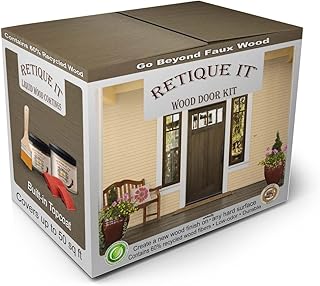 Retique It Exterior Paint for Garage Doors (Front Door Kit, 30 Black Walnut)