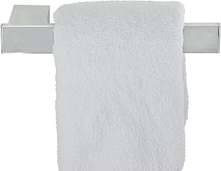 Bathroom Hand Towel Bar | Bathroom Fitting Accessories Set | Towel Bar Stainless Steel Chrome | Wall Mounted Bath Fittings (Edge Hand Towel Bar, Chrome)