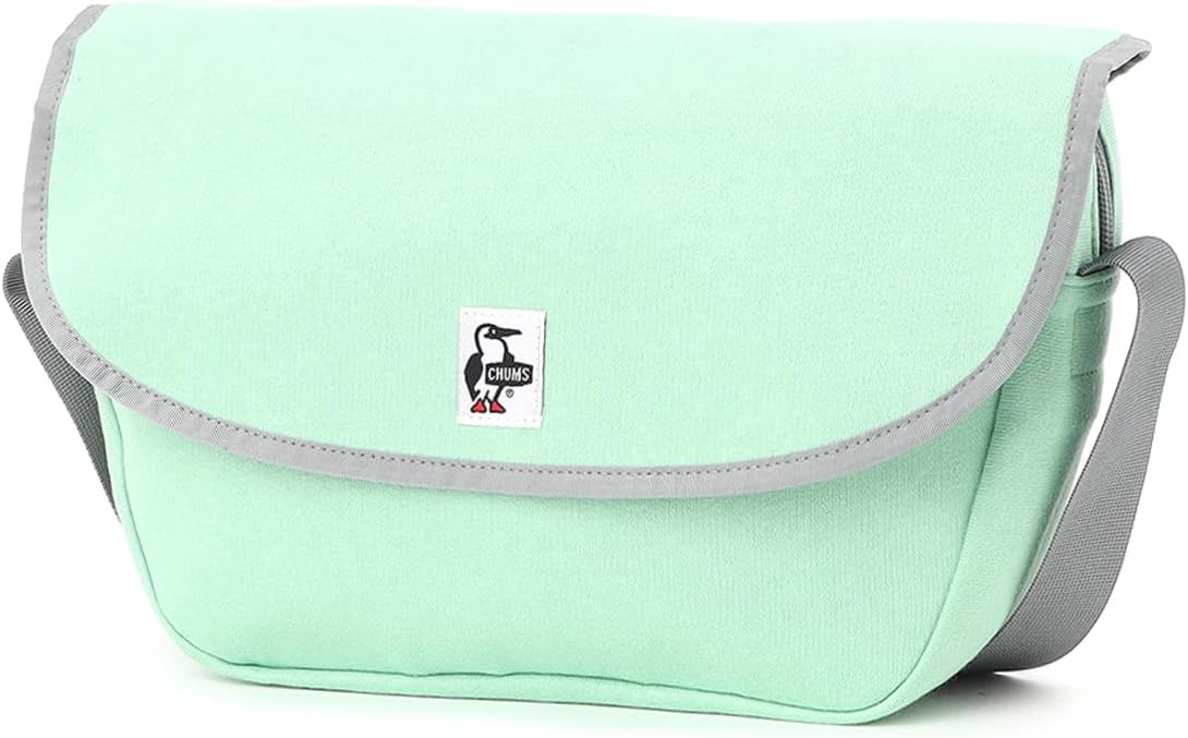 [チャムス] ラウンド フラップショルダーバッグ スウェット