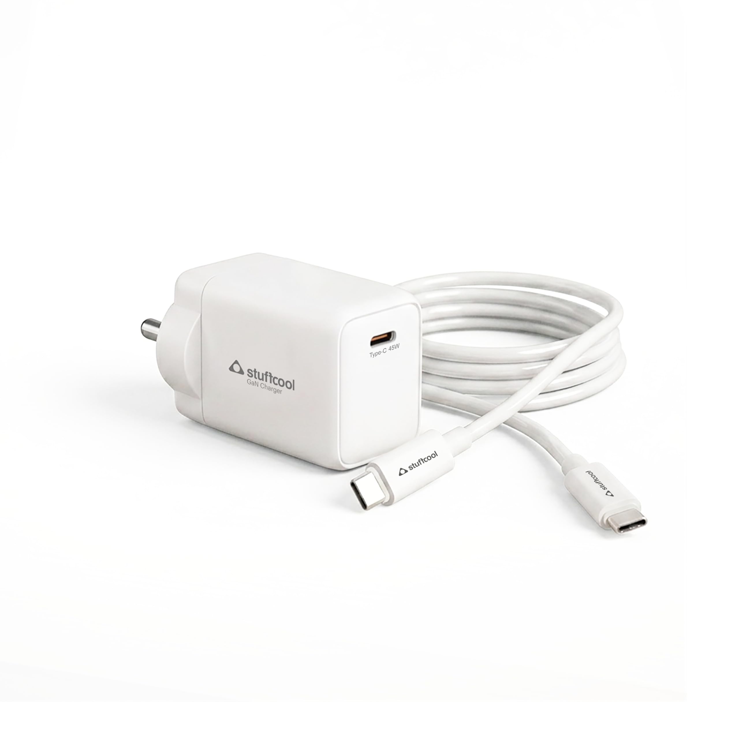 Stuffcool Numen 45W GaN Fast Charger with 45W PD PPS, Supports SFC 2.0 & AVS, Charges iPhone 17 Pro 50% in 20 mins, Samsung Galaxy, Pixel & MacBook Air, with 100W 5A C to C Cable, Made in India-image-30