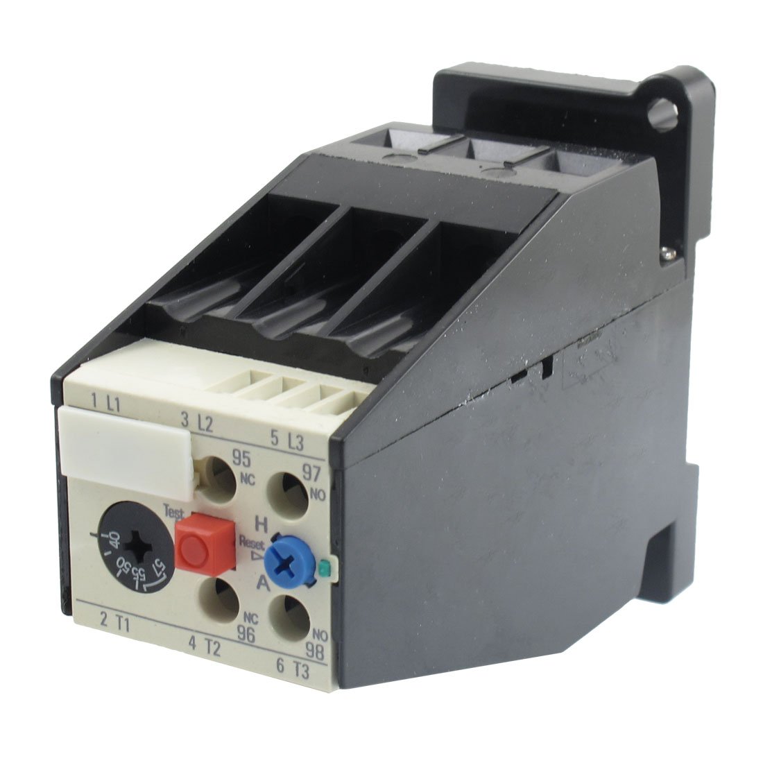 Zhwtisnpe One Color Ac 40A - 57A Motor Protection Thermal Overload Relay 1 No Nc