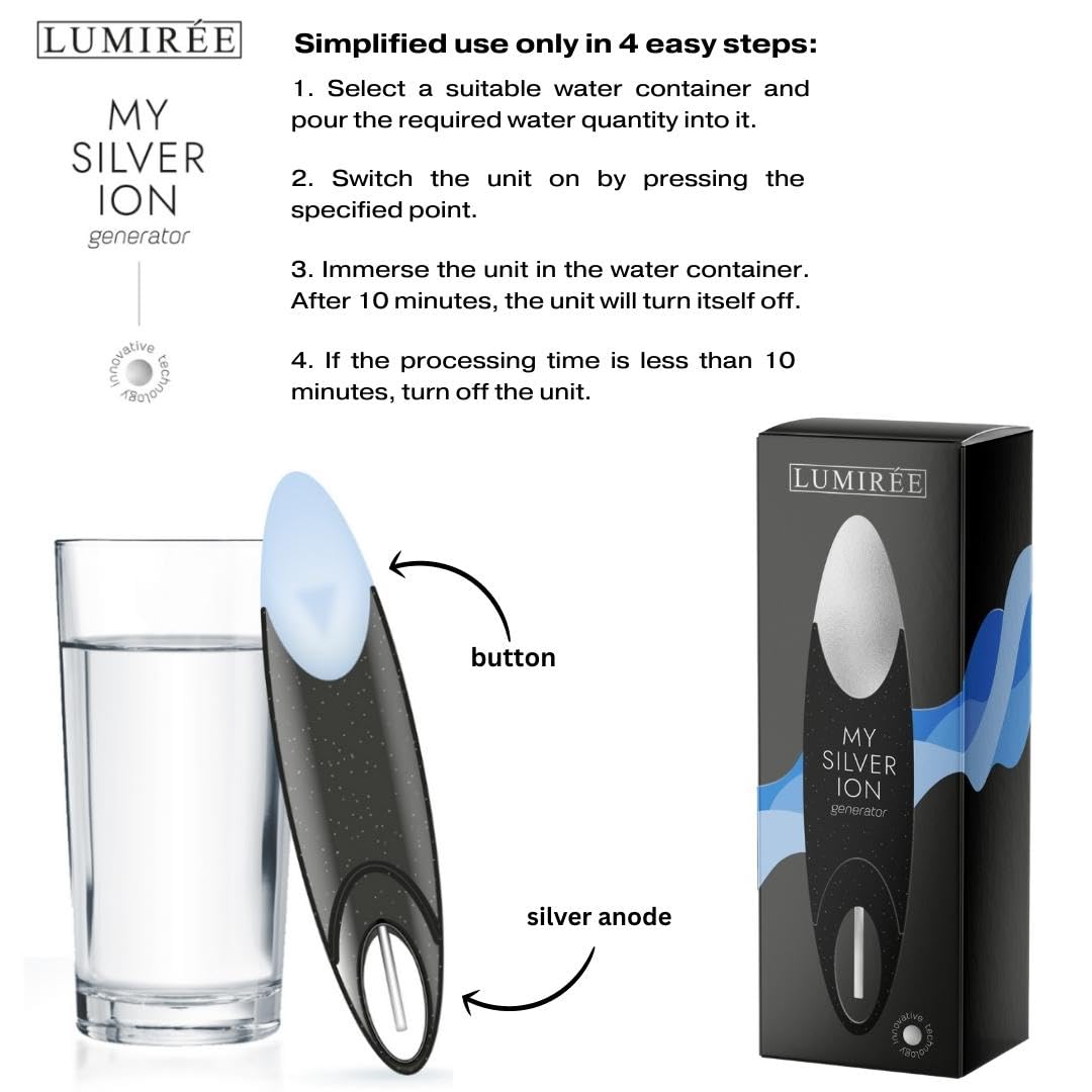 Générateur d'eau d'argent colloïdal LUMIREE
