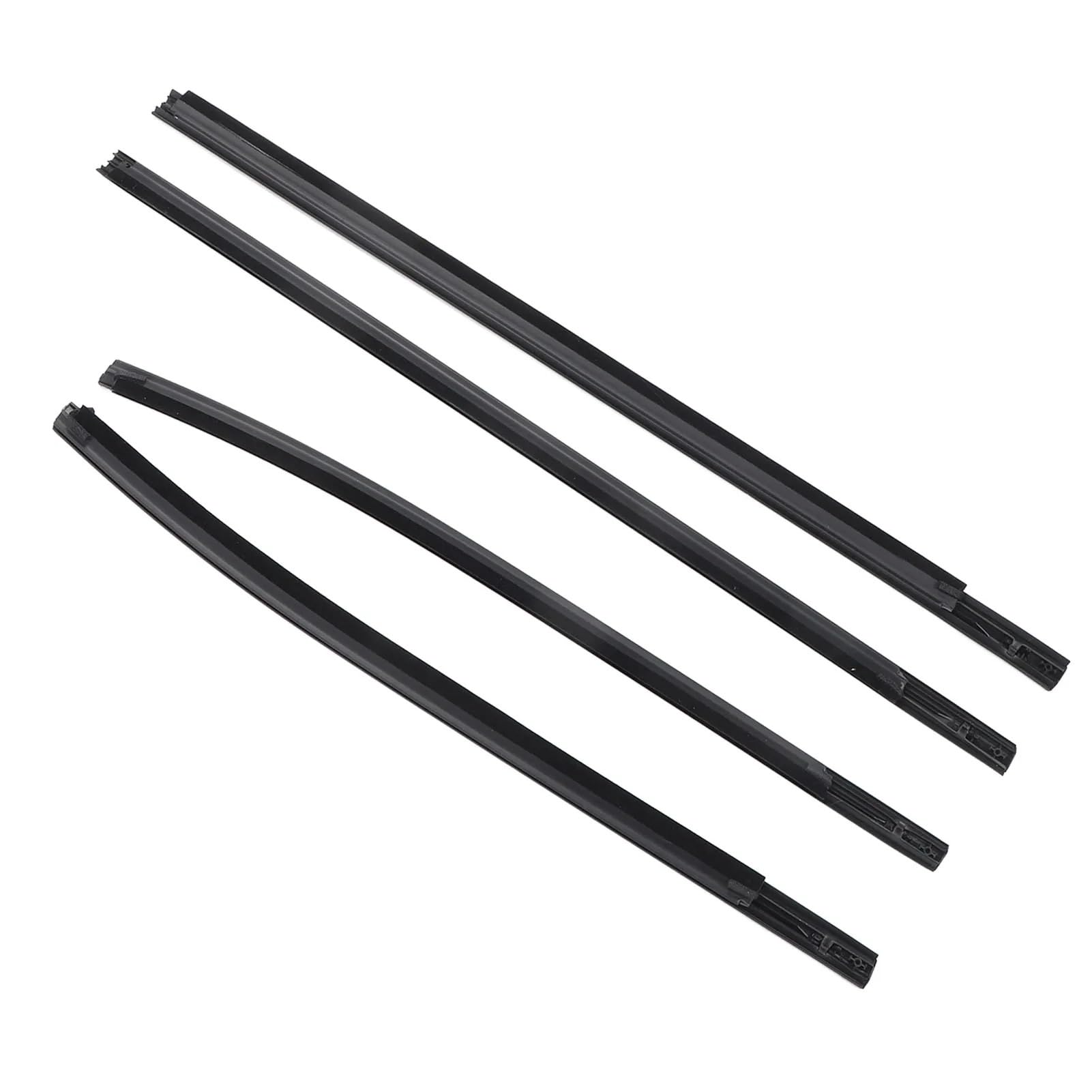 Striscia Ricambio 4 Guarnizioni Per Finestrini Auto Per Ford Per Ranger PX2 PX3 Per Wildtrak Per Raptor XLT XL Modanatura Guarnizione Per Portiere Guarnizione Esterna