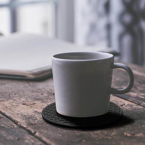 Miniatura 5 de TENOC Salvamanteles de silicona para ollas y sartenes calientes, soporte para olla resistente al calor, almohadillas calientes antideslizantes para