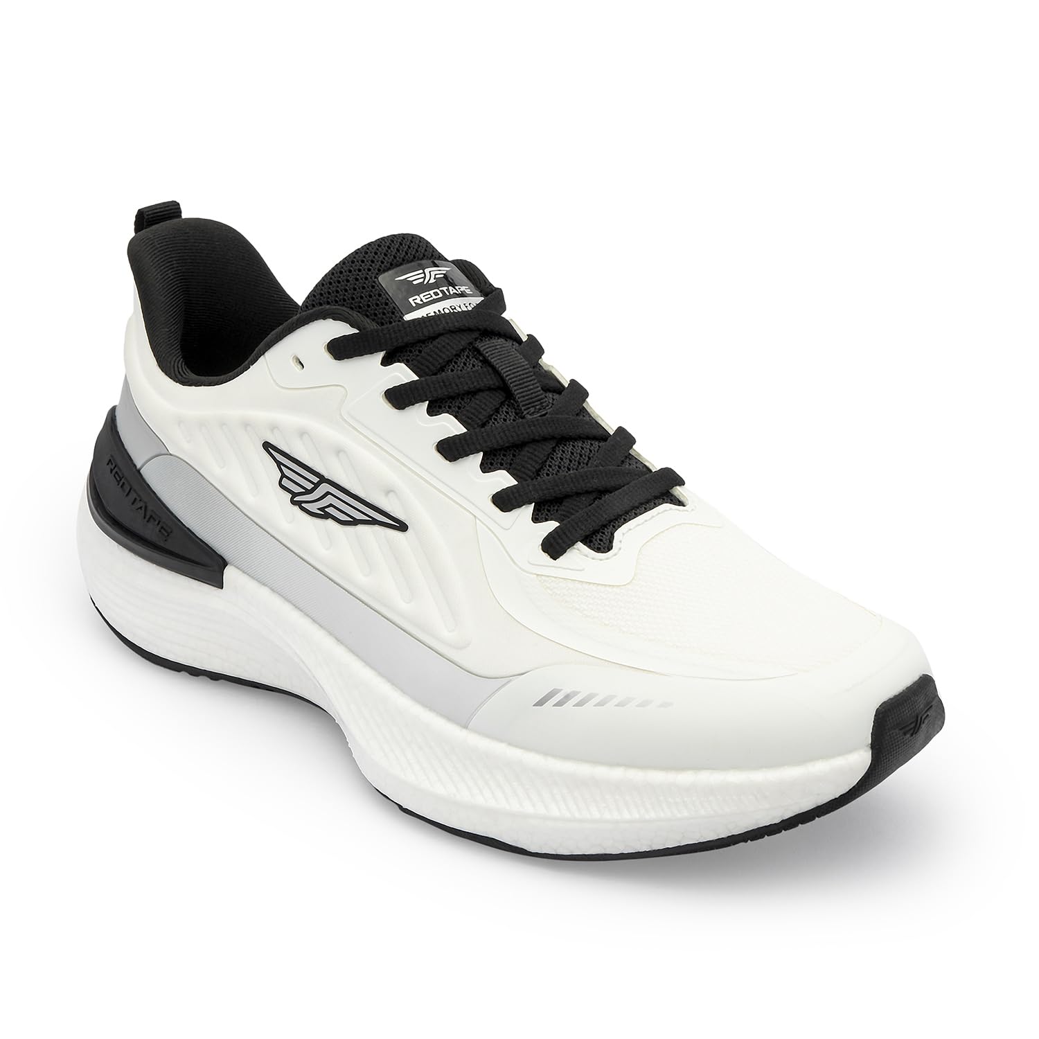 Red Tape Mens Road Running Shoes Lightweight Breathable Upper Mesh Sneakers with Cushioned Insole Slip-On Comfort Ideal for