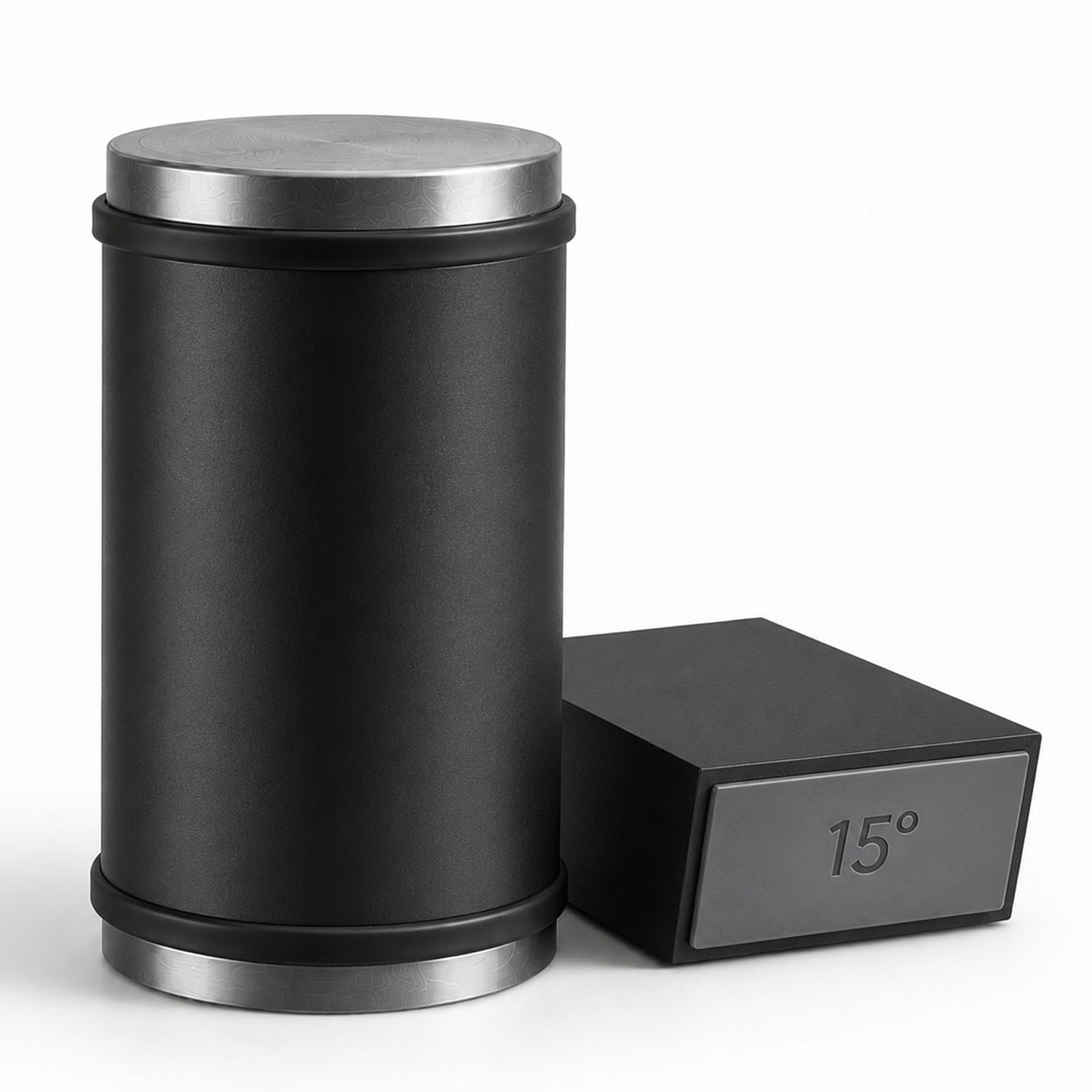 Noren Pro Afilador de cuchillos profesional, discos de diamante (Negro) | Afilador profesional con discos de diamante 400/1000#, ángulos de 15° y 20°, compatible con la mayoría de cuchillos.