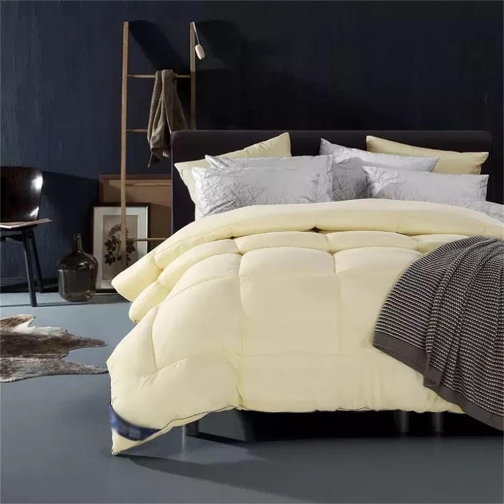 Goose Down Fiber Comforter Duvet Winter Quilt King Queen Twin Full Size(220x240 3.5kg)