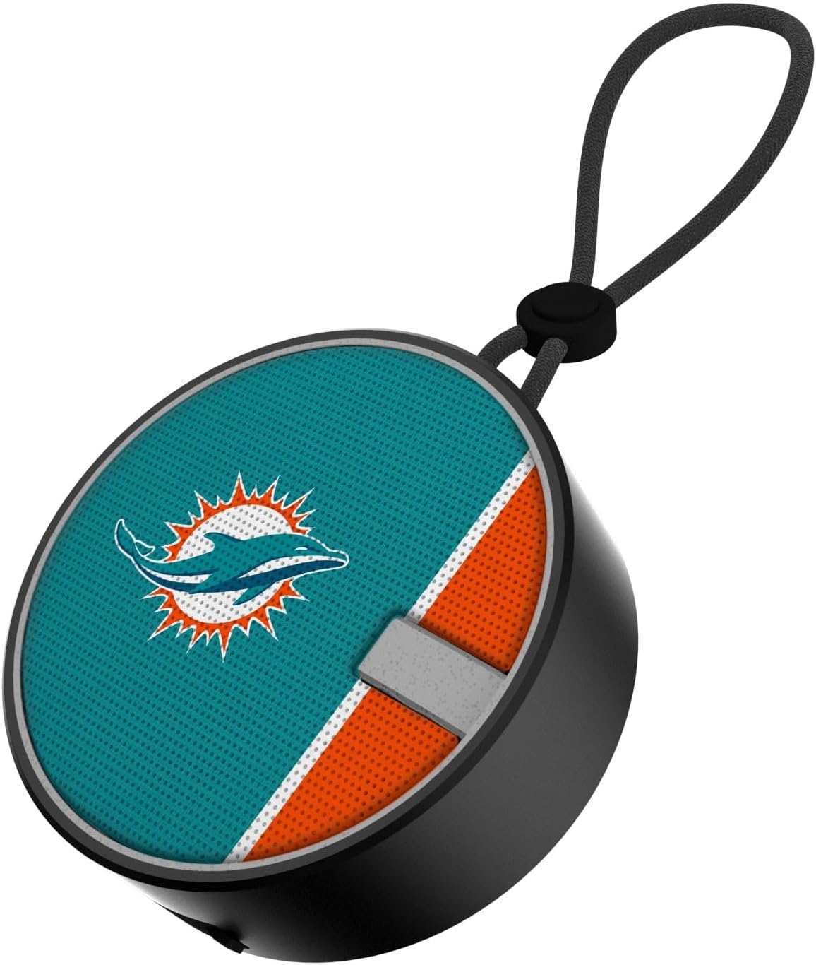 Keyscaper Miami Dolphins Logo Waterproof Bluetooth Speaker
