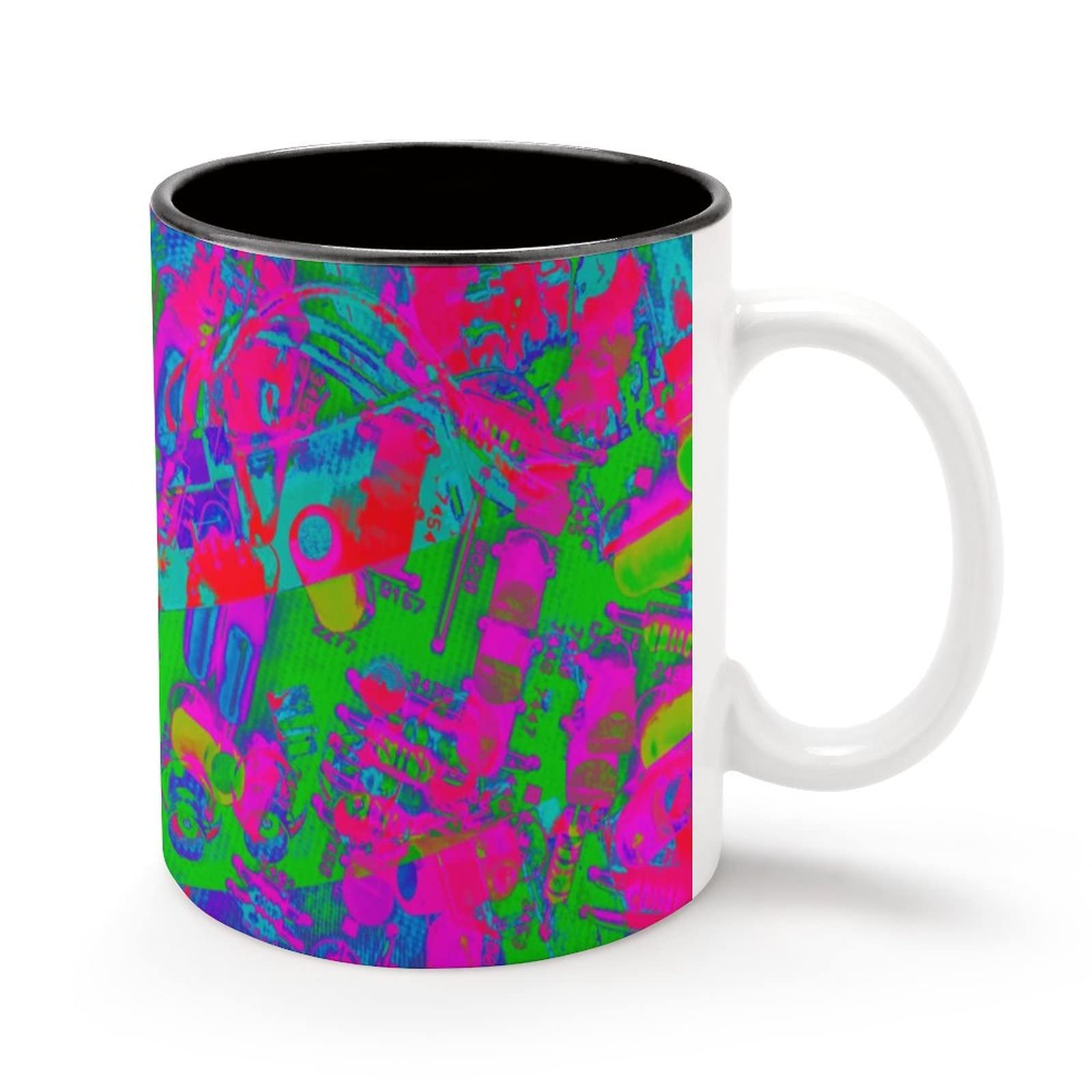 ユニークなデザインの陶器カップ おしゃれ「カップ＆ソーサー（丸）」コーヒーカップ コップ 陶器