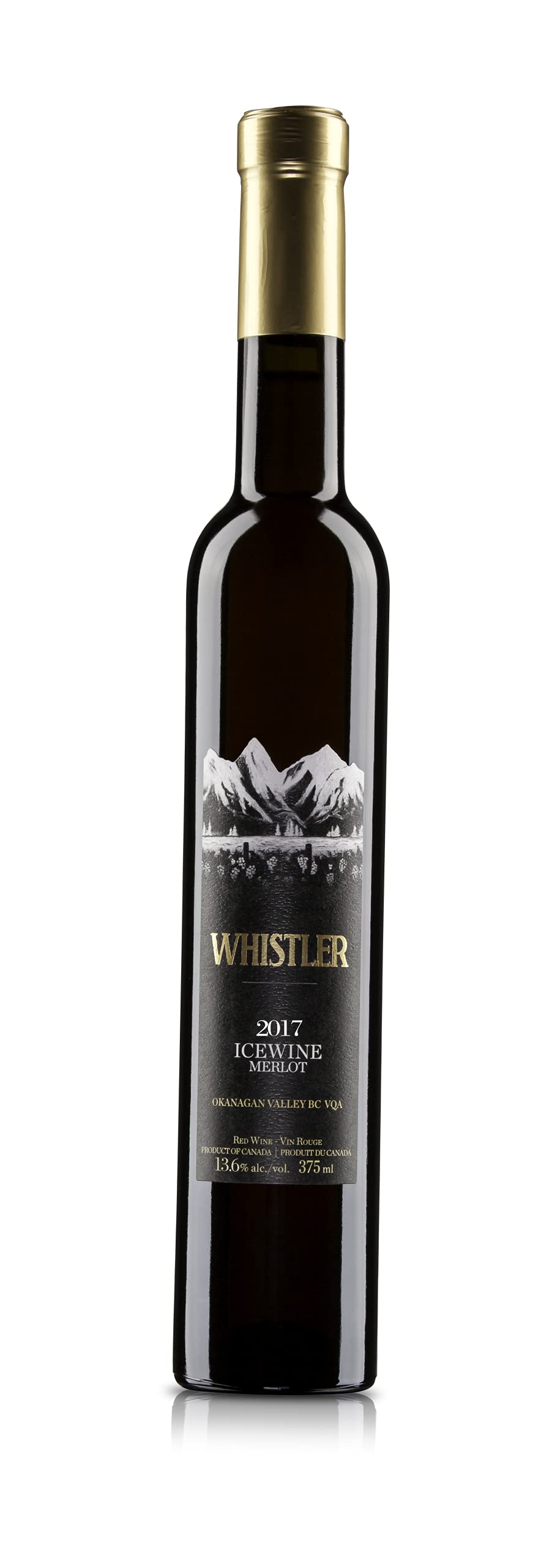 Whistler 2017 Merlot Icewine 37.5 cl (13.6% ABV), Canadian Ice