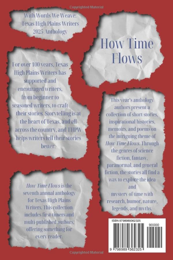With Words We Weave, Texas High Plains Writers 2025 Anthology: How Time Flows - Image 2