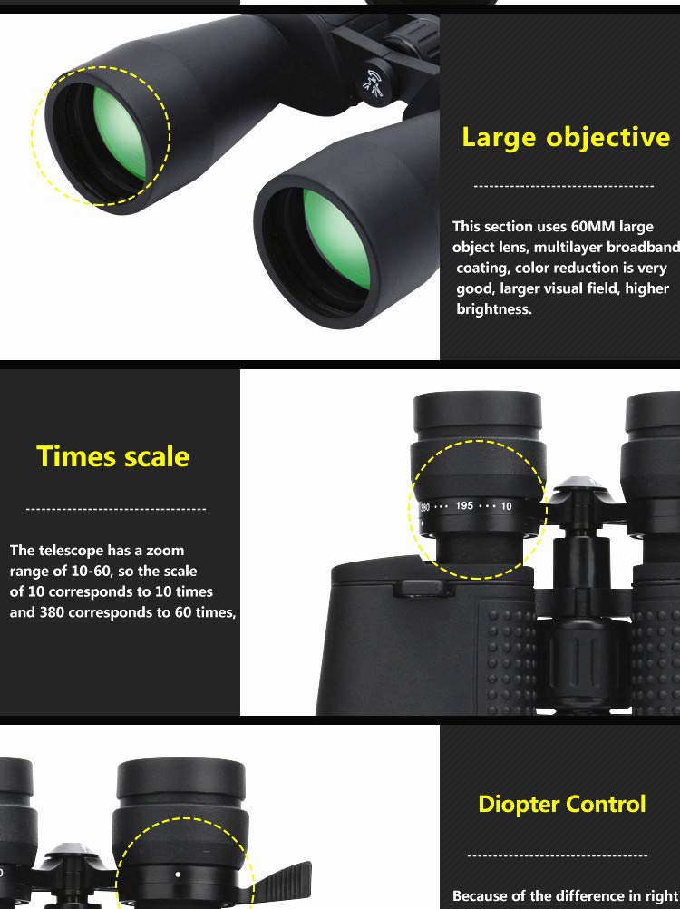 10-380X100 High magnification long range zoom 10-60 times hunting