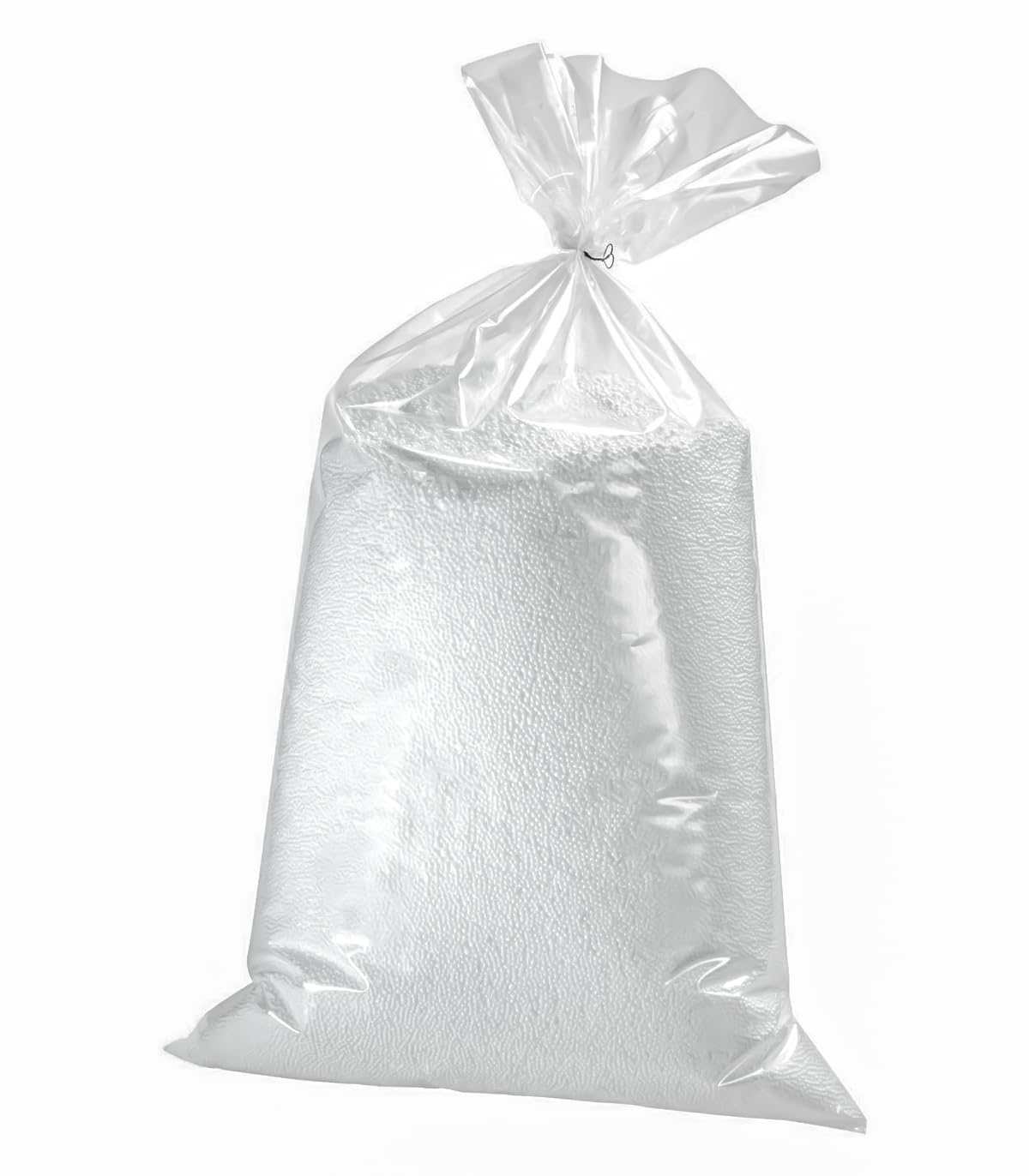 Bepouf - Sacco di Perle Polistirolo Espanso 100 Litri per Riempimento Pouf Poltrone Cuscini, Diametro da 2 a 8 mm - Palline Polistirolo per Imbottitura Pouf a sacco