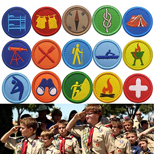 Patch moral hook and loop écusson scout sac à dos brassard