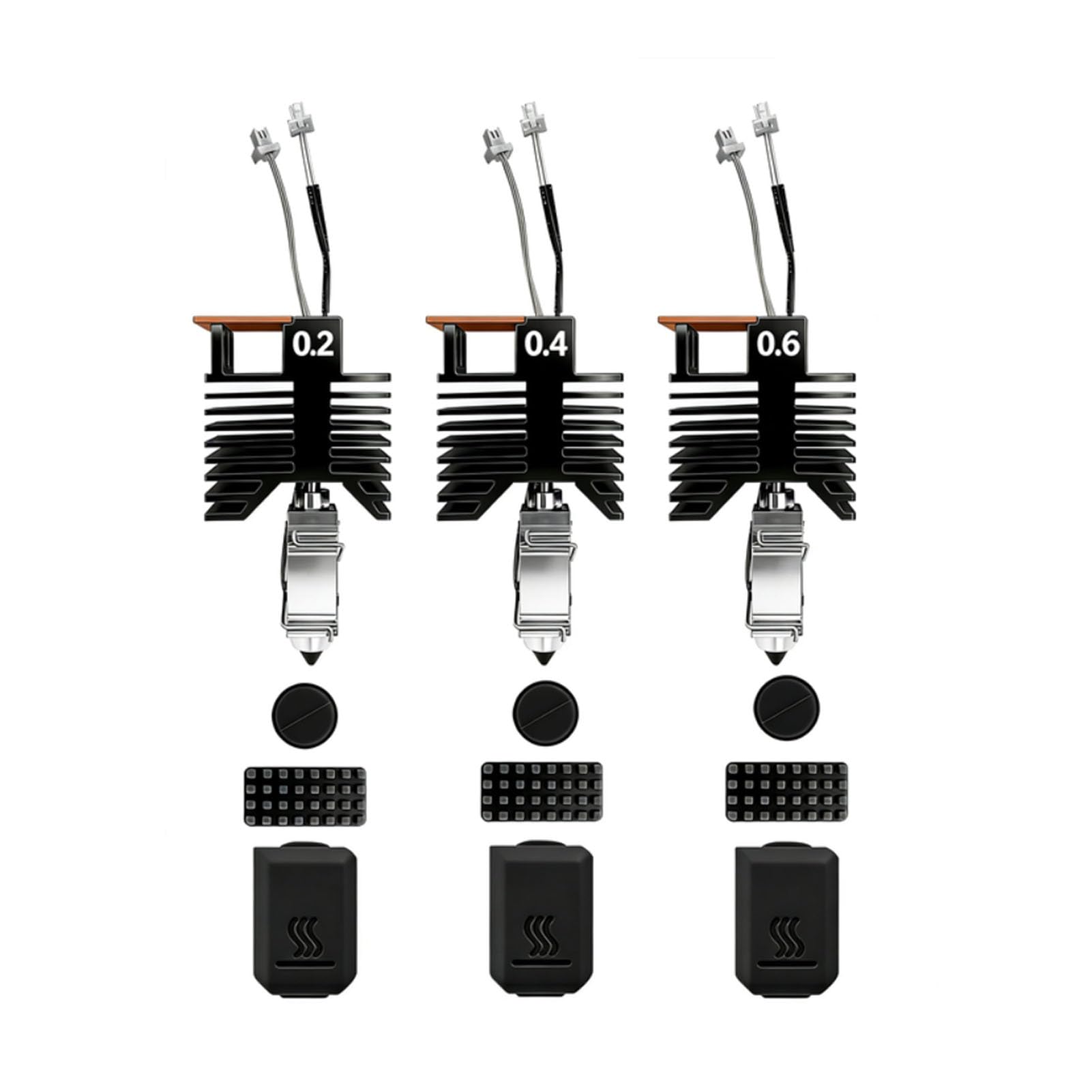 Kit de Extrusor para Impresora 3D Snapmaker U1, Boquilla de
