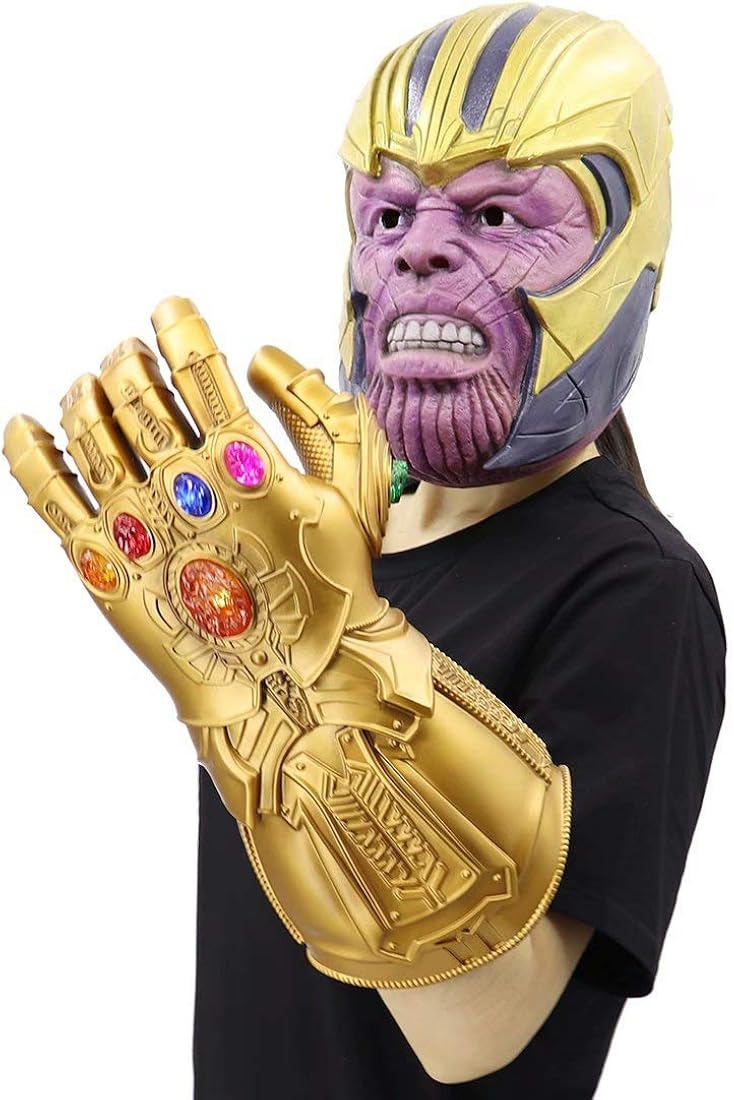 Top Rated LED Light Up Infinity Gauntlet The Thanos Gloves with Removable Magnet Infinity Stones Adults K.ids 🔥 Cashback up to 70% LED Light Up Infinity Gauntlet The Thanos Gloves with Removable Magnet Infinity Stones Adults K.ids