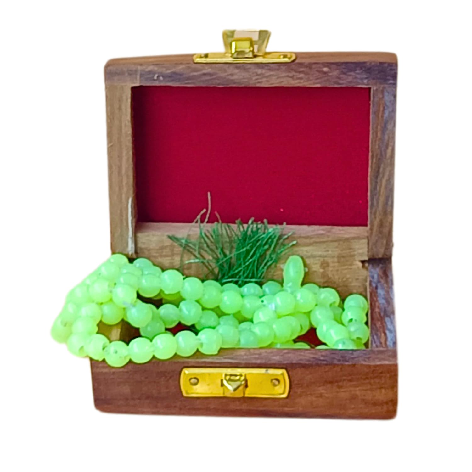 Shri Shri Handicraft Tasbeeh Islamic Chanting Prayer Counter tasbih for Muslim Ramadan Gift - 99 Beads with wooden box combo-picture-15