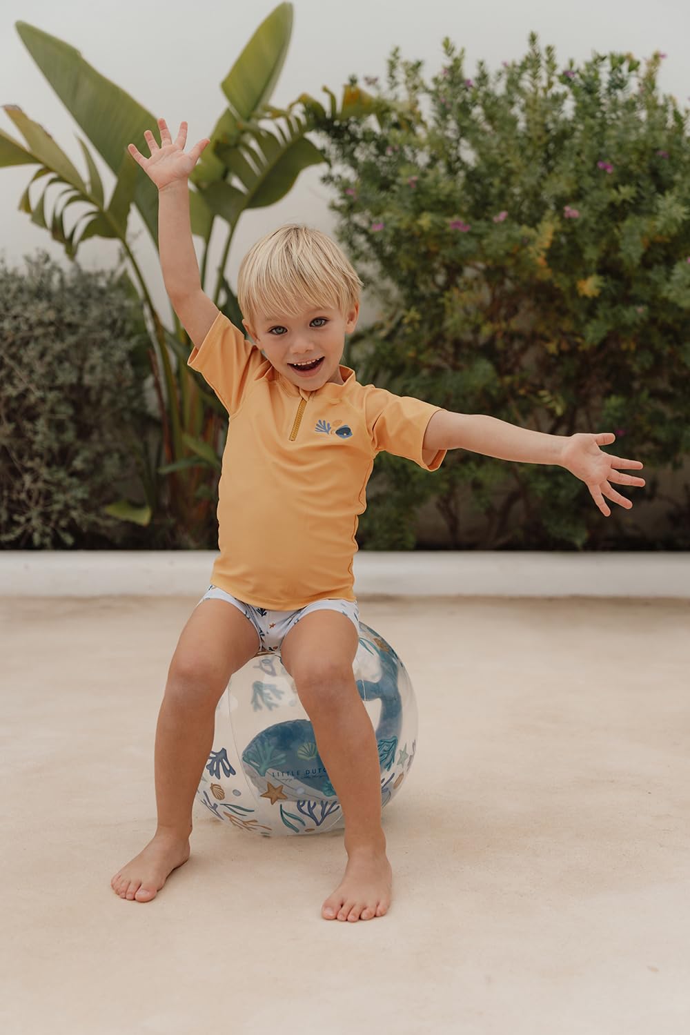 Little Dutch Ocean Dreams 3D Beach Ball Balena 35 cm