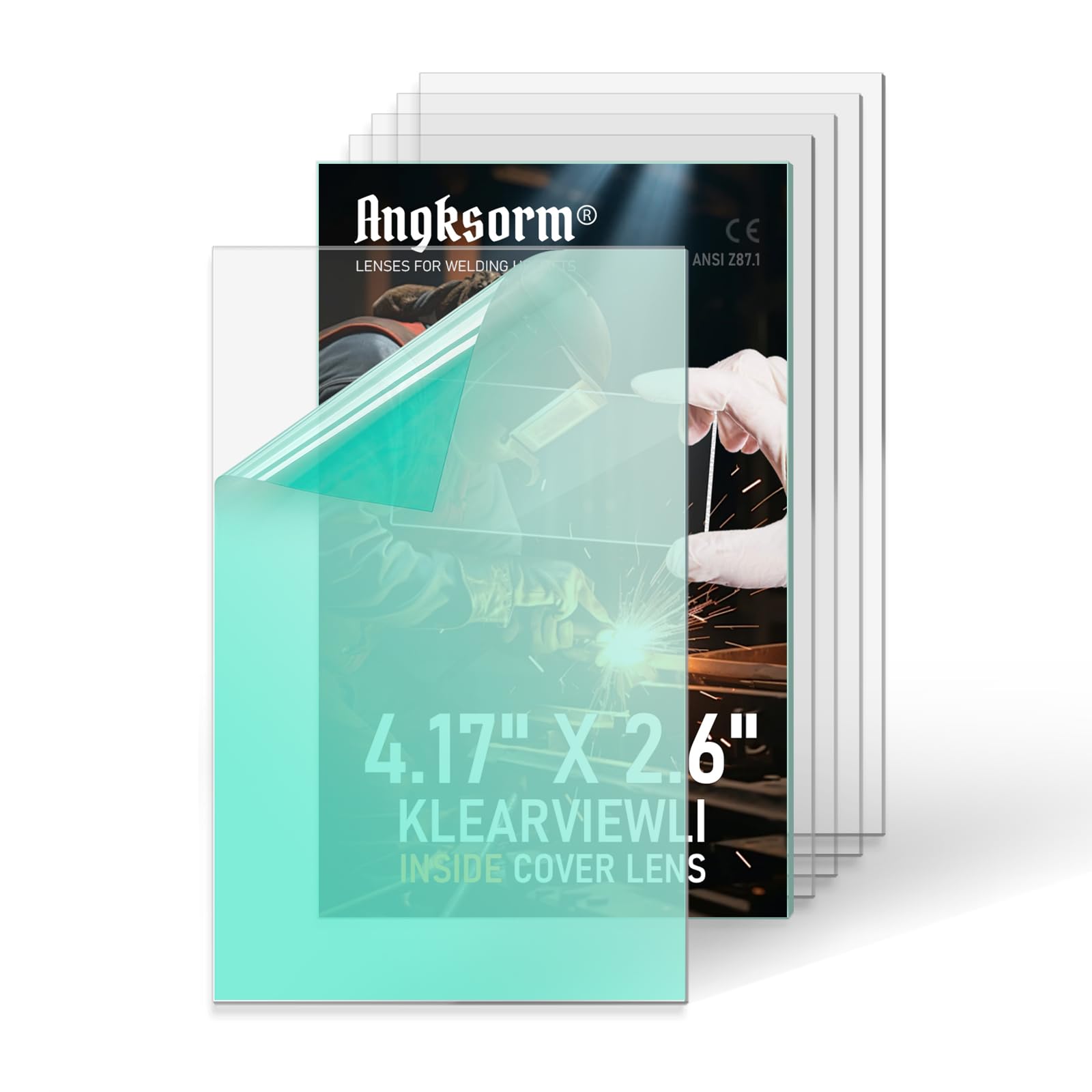 KLEARVIEWLI - Lente de cubierta transparente interior - 10 unidades