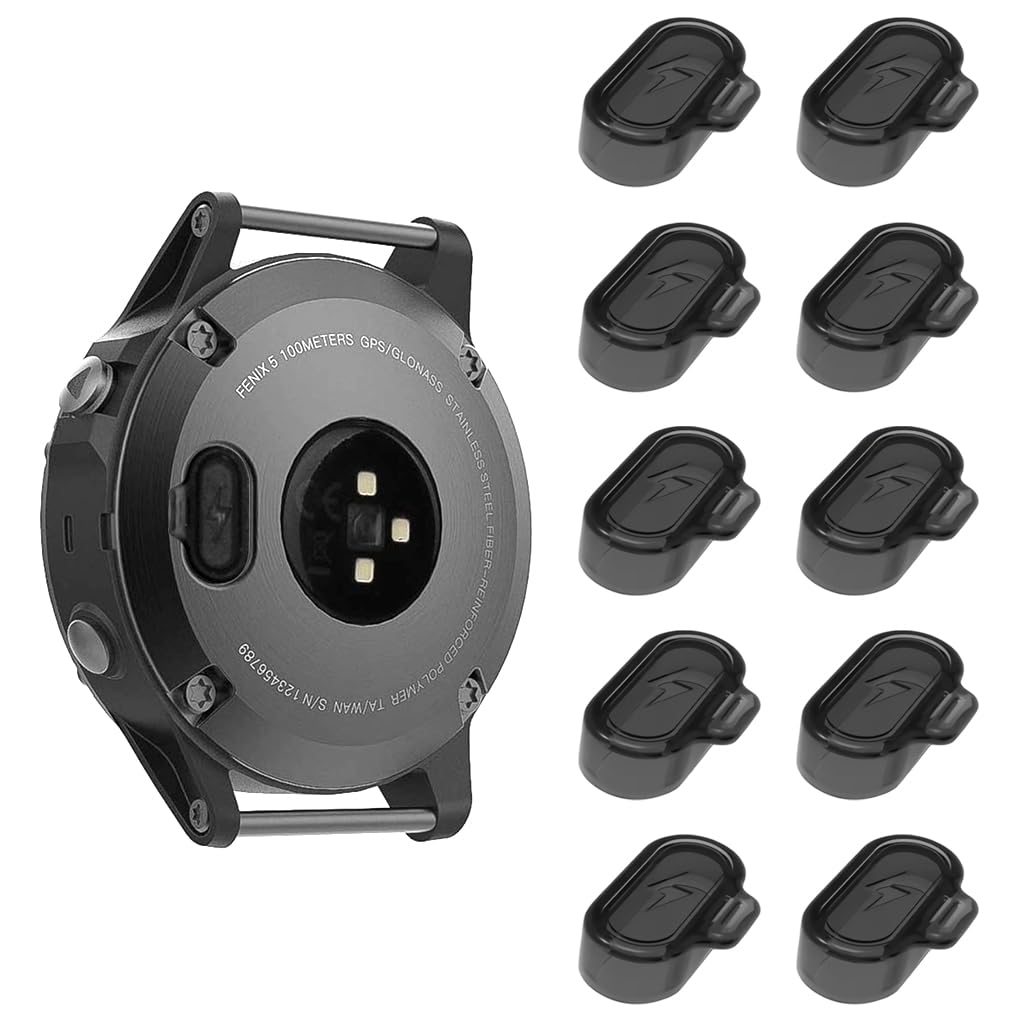 ZORBES® 10 Pack Charger Port Protector Silicone Dust Plug, Compatible wuth Fenix 7/7S/7X Plus/6S 6 6X 5/5S/5X, Dust Plug for Garmin Venu 2/Vivoactive 3/4/Instinct 2/Forerunner 935/45S/245/945-picture-21