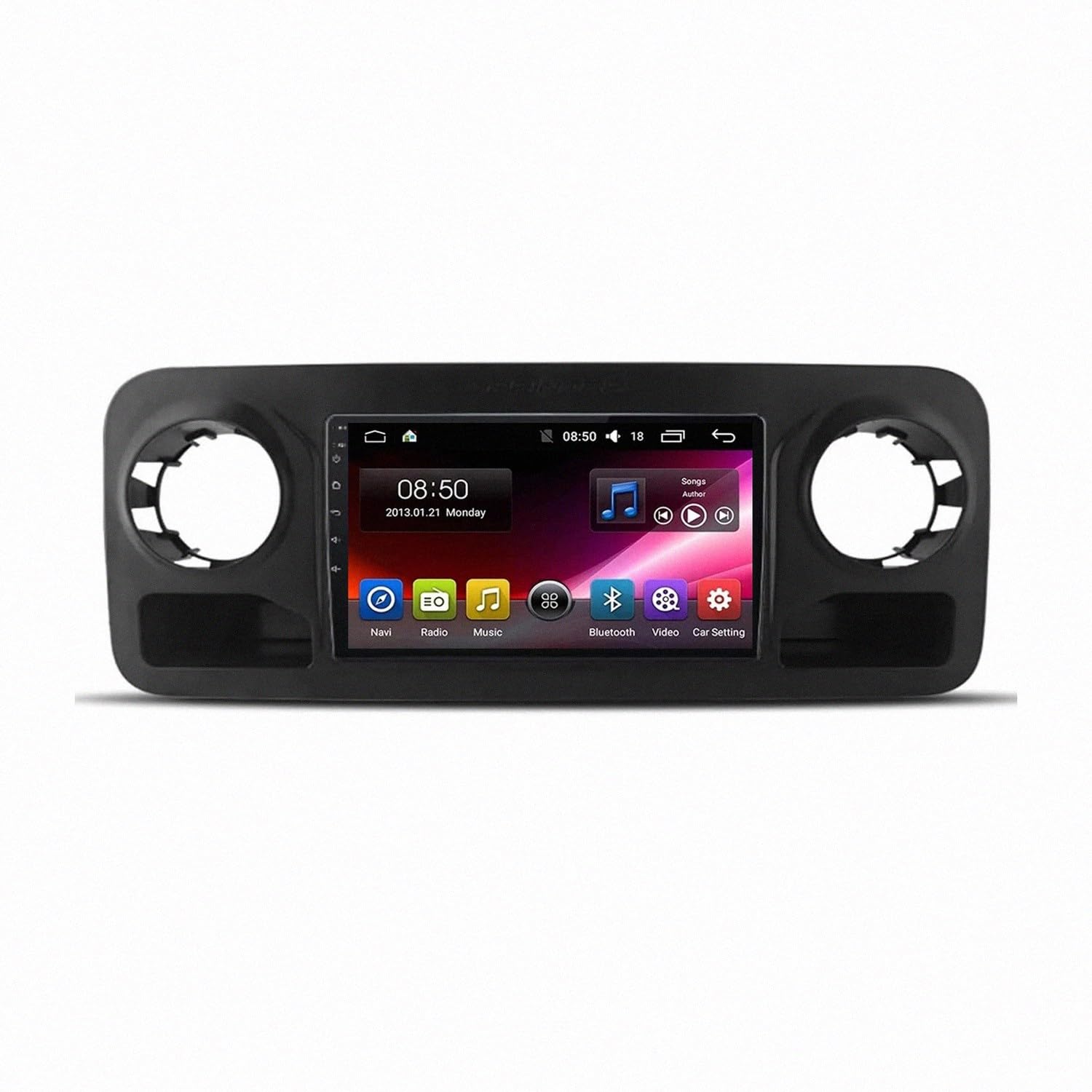 Auto-Navigationssystem für Mercedes-Benz Sprinter 2018-2022 Android 15 9 Zoll Navigations-Autoradio Bluetooth GPS Für, 8 Core 8G+256G