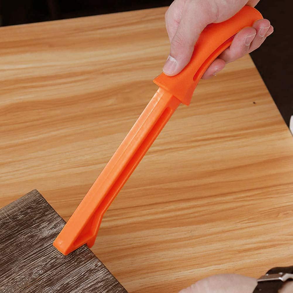 Bâtons Poussoirs de Sécurité, Poignée de Bloc Poussoir de Scie à Table Bâtons Poussoirs à Bois en Plastique pour Scie à Table Menuiserie(orange)