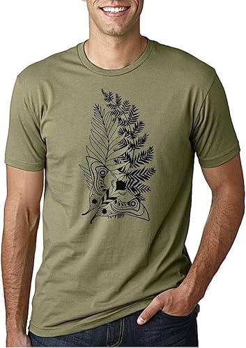 The Last Ellie Tattoo of us Part 2 - Maglietta in Cotone con Stampa DTG, Verde Oliva, XL