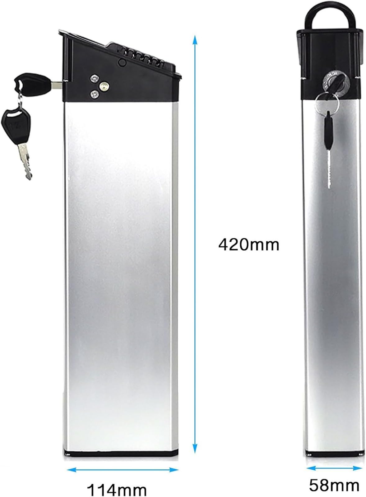 Ebike Battery 52V 48V 36V 10Ah 12.5Ah 15Ah 20Ah Electric BiKE Scooter - View #2