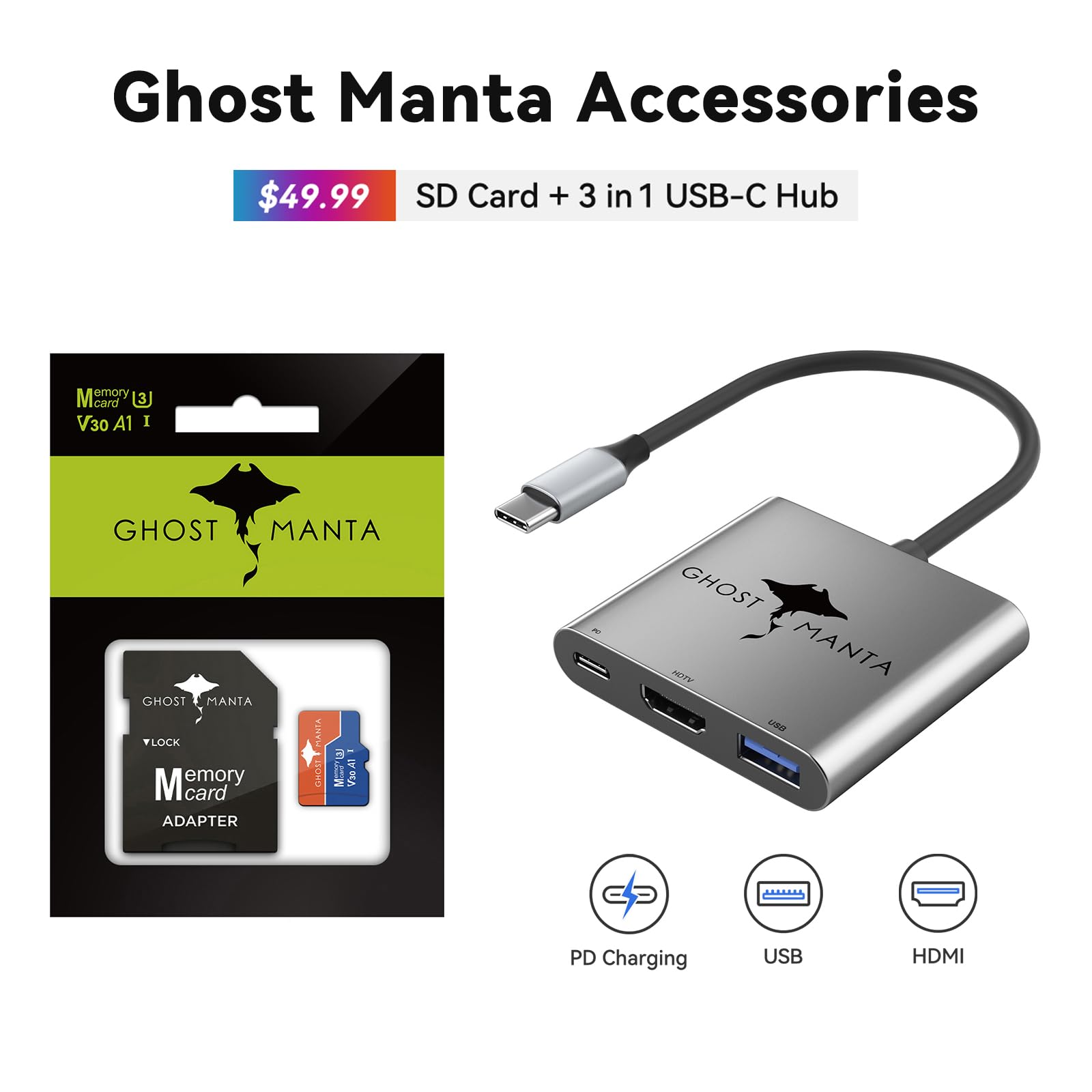 HP 14 Laptop Computer, Quad-Core (Beat i3-1115G4), 8GB RAM 256GB Storage (128GB UFS+128GB Ghost Manta SD Cardd), Laptops for Study Student 1-Year Office 365 Copilot AI WiFi 6 Win11 w/GM Accessories