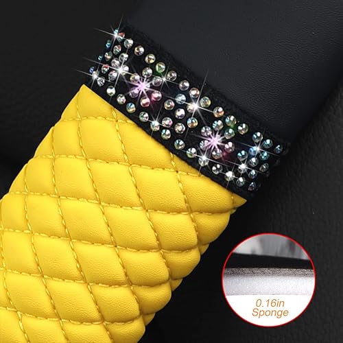 Miniatura 4 de zipelo - Juego de 2 piezas de fundas para cinturón de auto, almohadillas de cuero transpirables para el hombro que protegen tu cuello, almohadillas