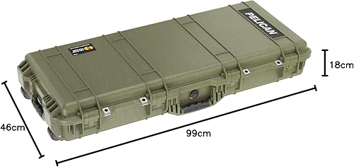 Miniatura 5 de Pelican Protector 1700 - Funda rígida multiusos con espuma, trípode, equipo de cámara, funda para pistola de deportistas, equipo electrónico y más