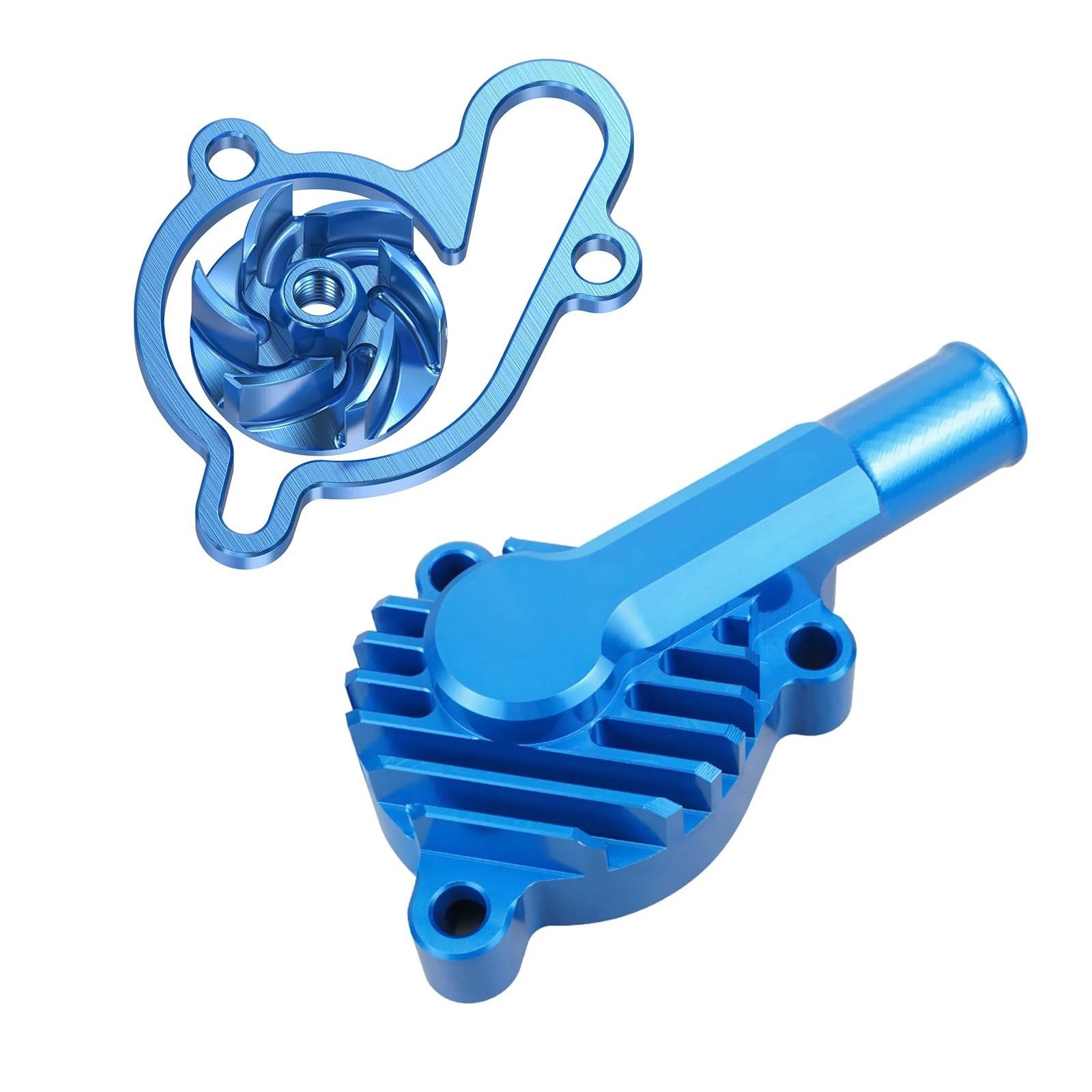 "Części motocyklowe Zespół pompy " Do Yz 85 YZ85 YZ 85 2002-2018 Osłona chłodnicy wirnika pompy wodnej Pokrywa pompy wodnej(Black Water Pump Cover)