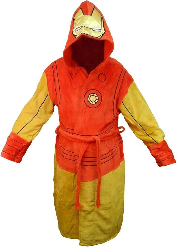 Buy Marvel Iron Man Bathrobe Online Guyana Ubuy