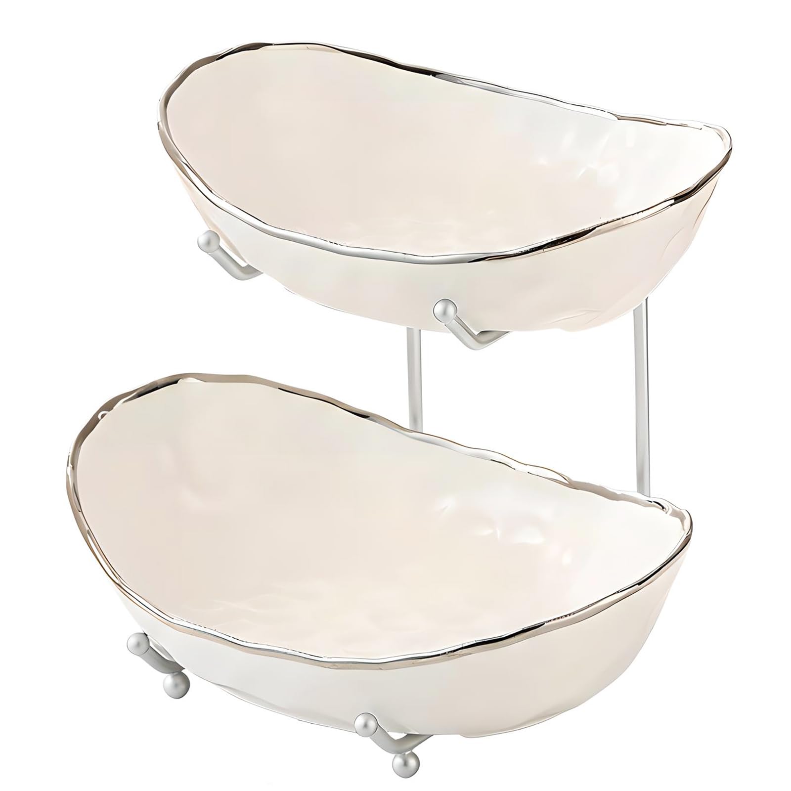 MEIGLQEA 2-Tier Ceramic Set