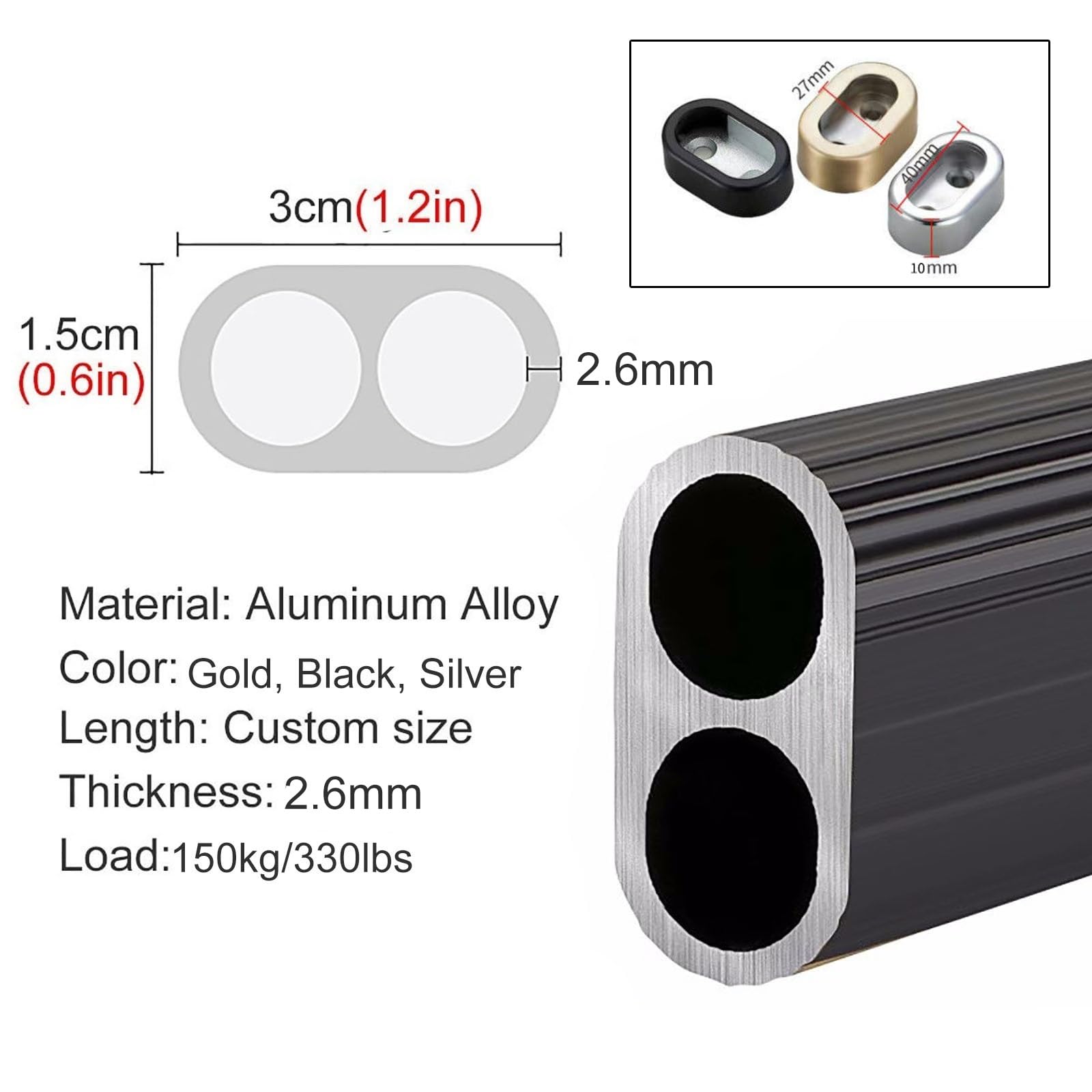 Aluminiowy szafa na ścianie do wiszących ubrań o długość 30 cali odłączona szafa szafy do przechowywania organizer stojak System System Zestaw odzieży (szary) Beauty Comes