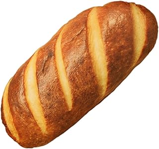 ARTIBETTER Almofada de pão comida lanches sofá travesseiro de pelúcia imitação de pão travesseiro de pelúcia brinquedo de pelúcia simulação de pão almofada de pão travesseiro delicado travesseiro lombar manteiga 3D