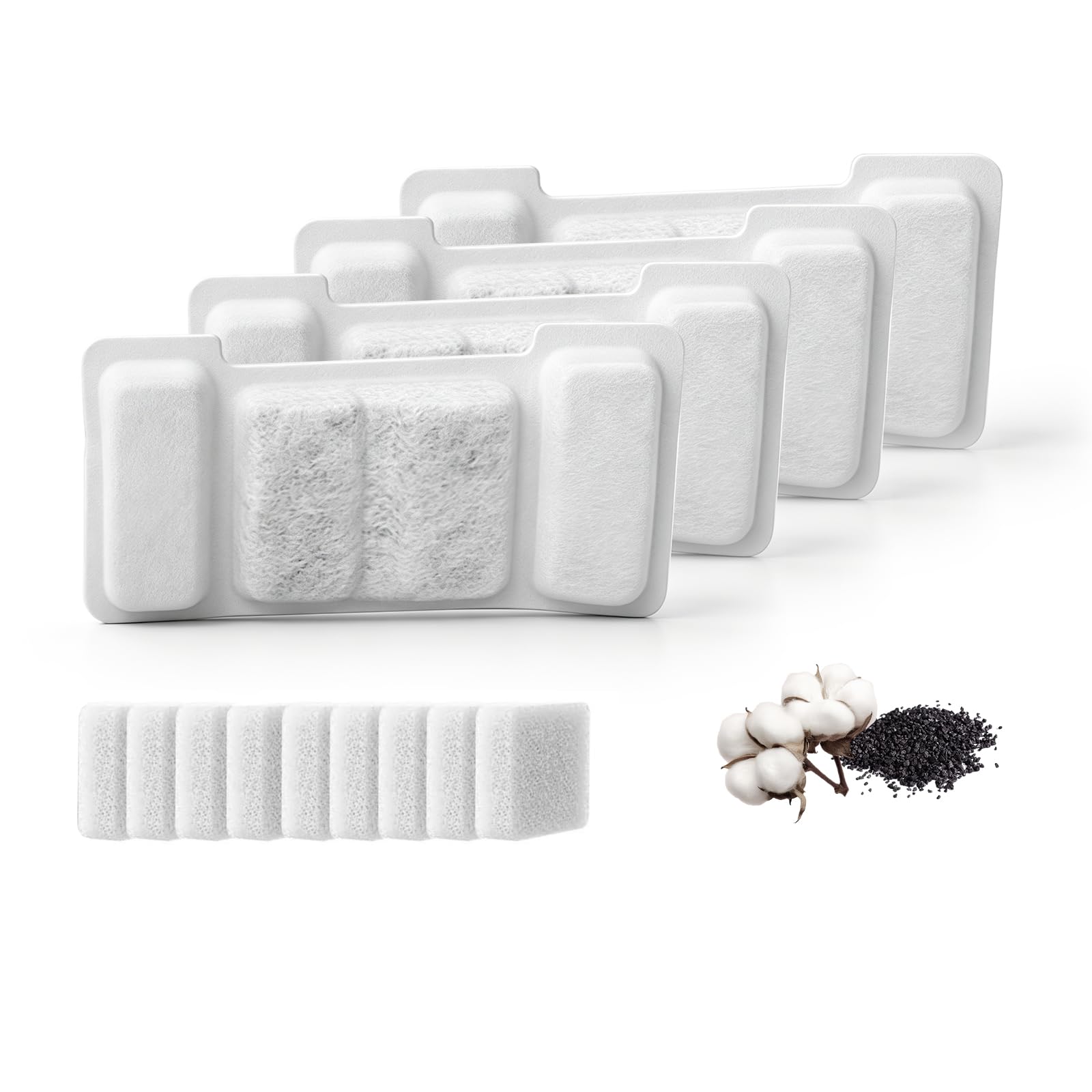 REVER Filter Elements for Pet Water Fountains
