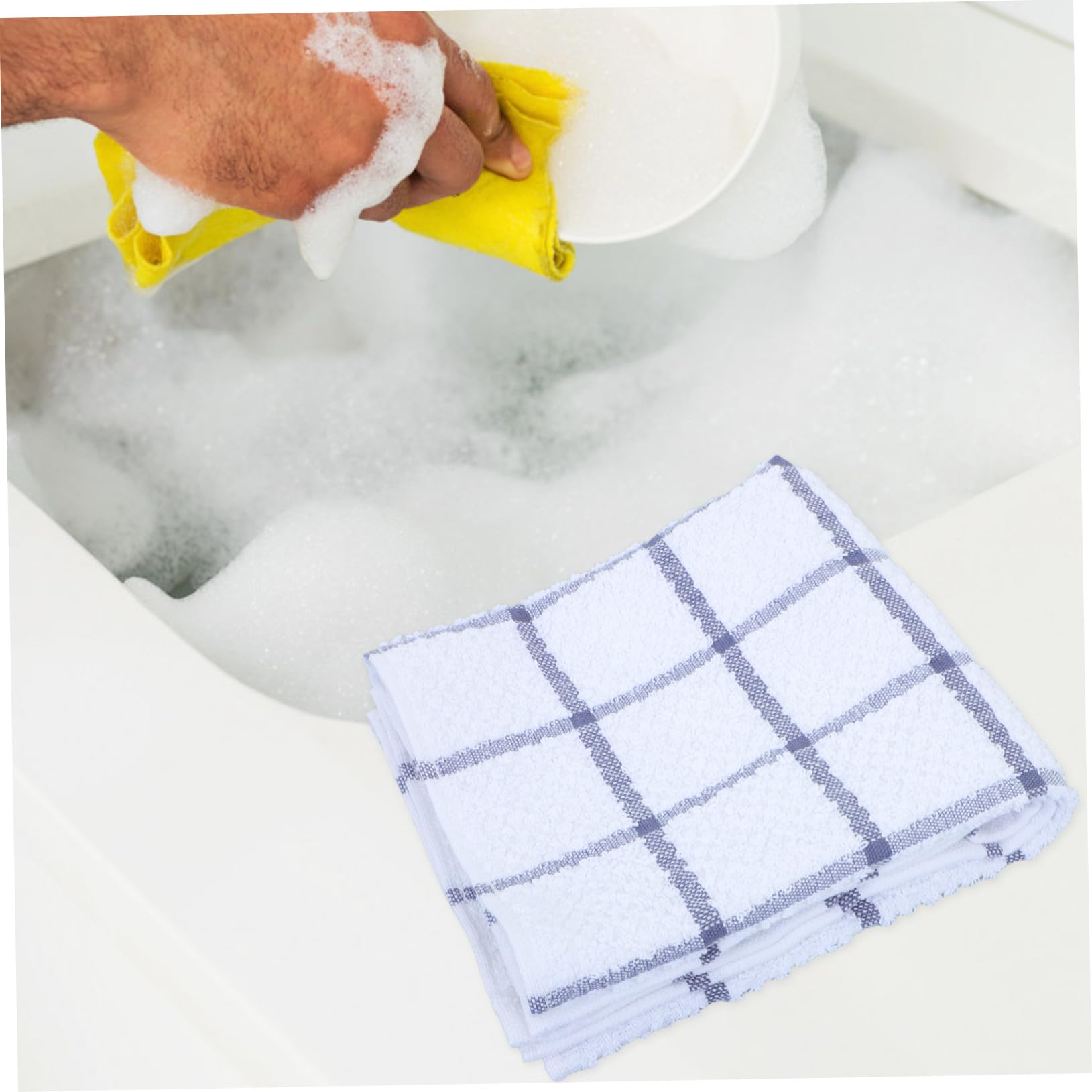 Cabilock Paños de Cocina de Algodón de Alta Absorción 6 Unidades