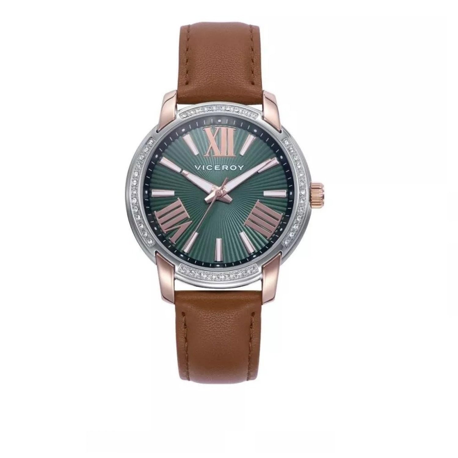 Viceroy Reloj Chic 401272-​63 Mujer Acero y Piel