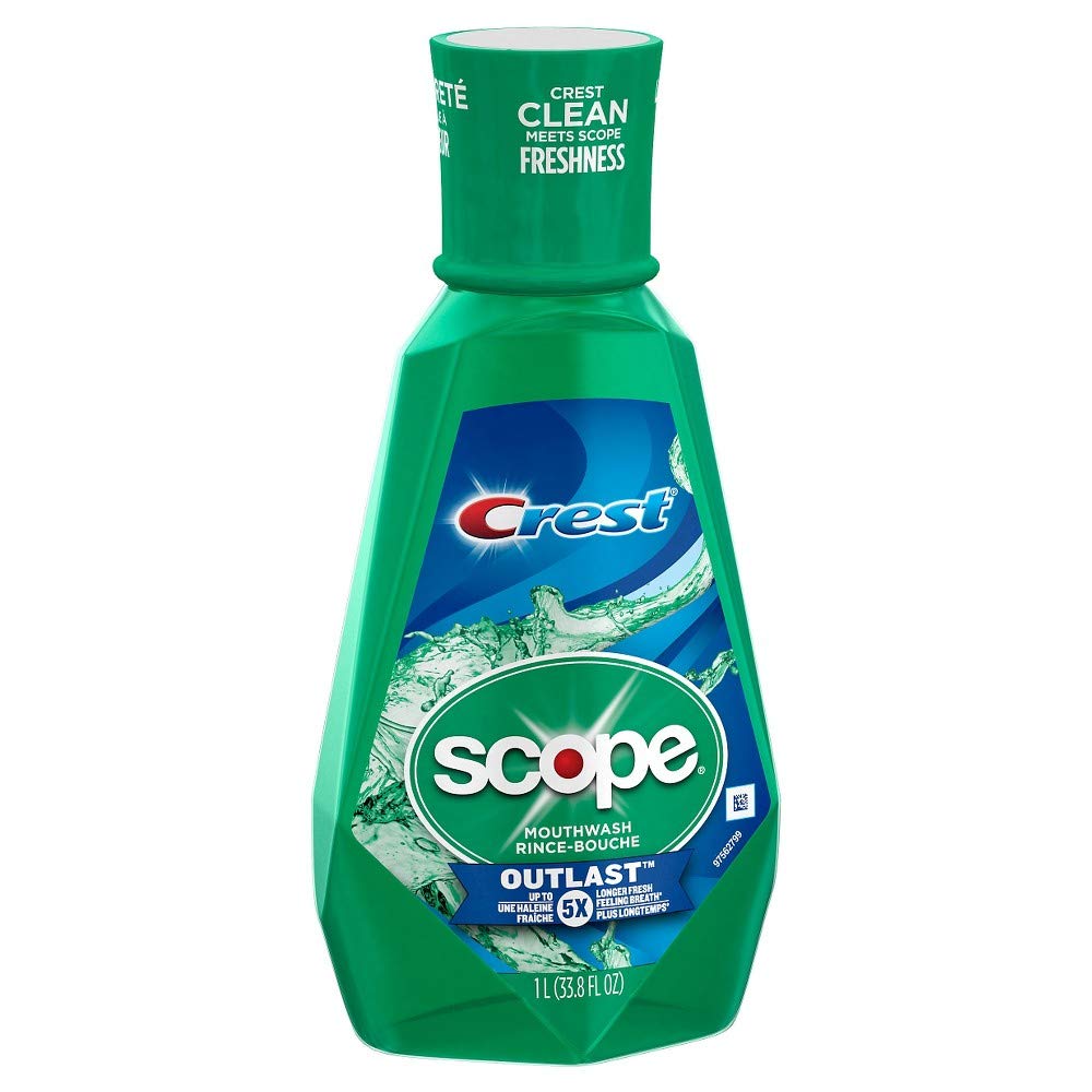 Scope Mouthwash Outlast 33.8 Fl Oz (Pack of 2) Health