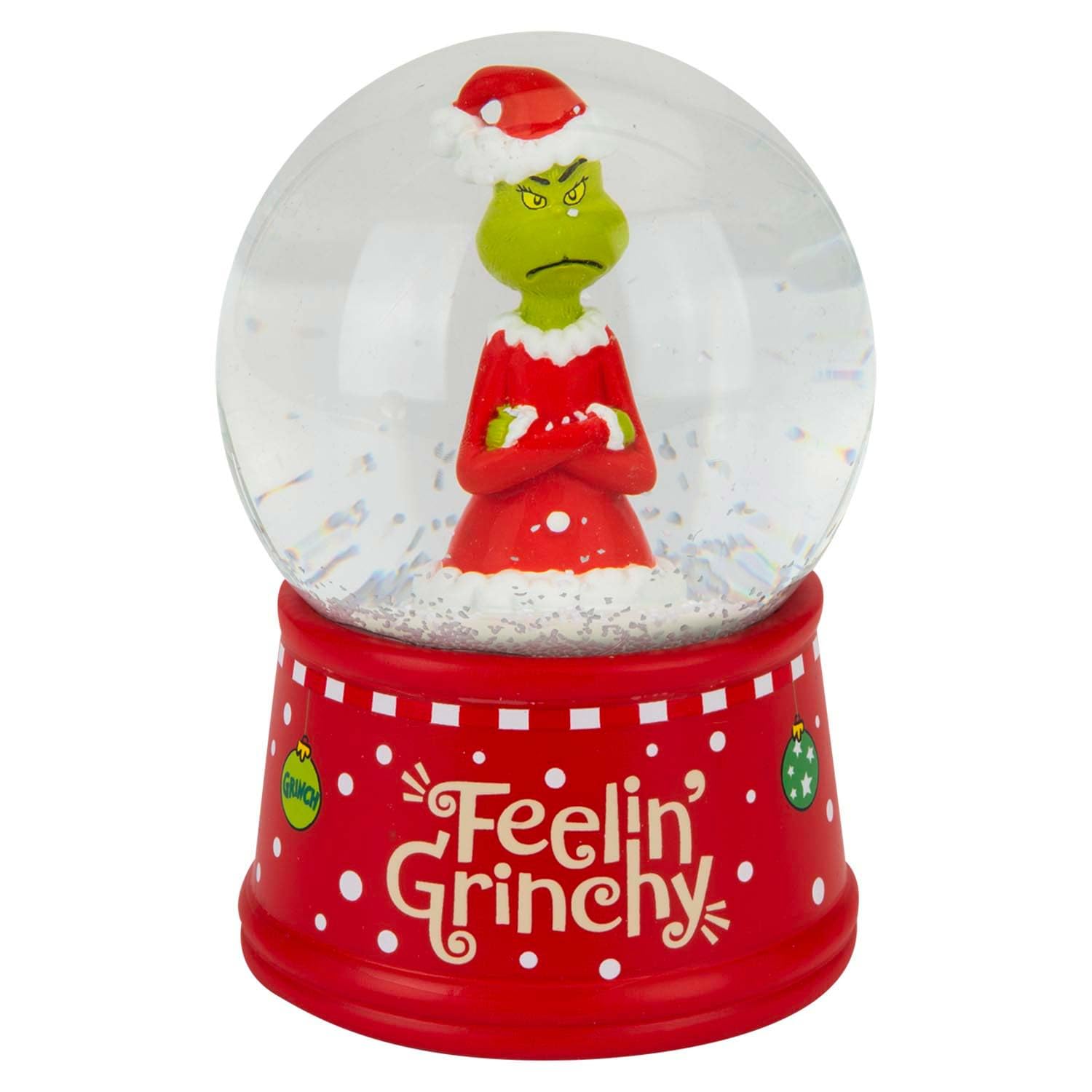 VFM e-Store Grinch Christmas Snow Globe 14cm x 10cm