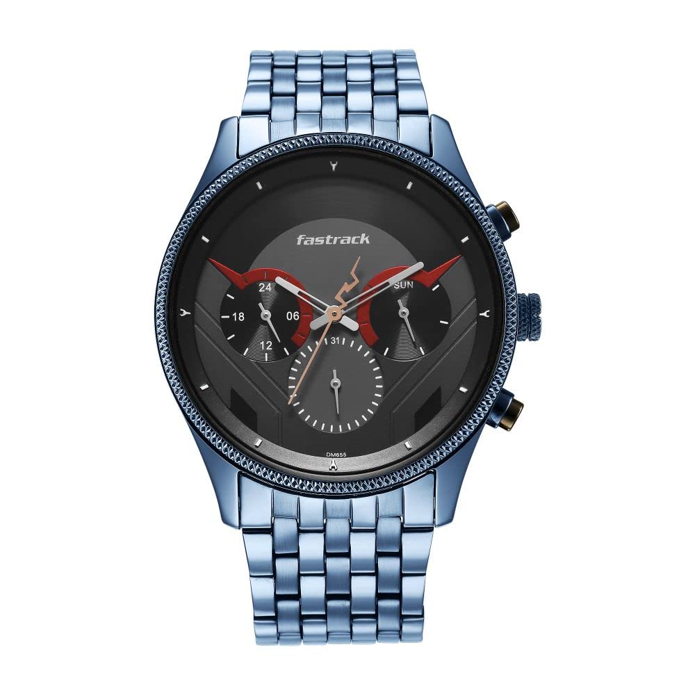 See full amazon price history chart for Fastrack Thor Quartz Mens Multifunction Grey Dial Metal Strap Watch for Guys-NS3286KM03 Fastrack Thor Quartz Mens Multifunction Grey Dial Metal Strap Watch for Guys-NS3286KM03 (B0B6C5ZLDN) Amazon Price History, Amazon Price Tracker