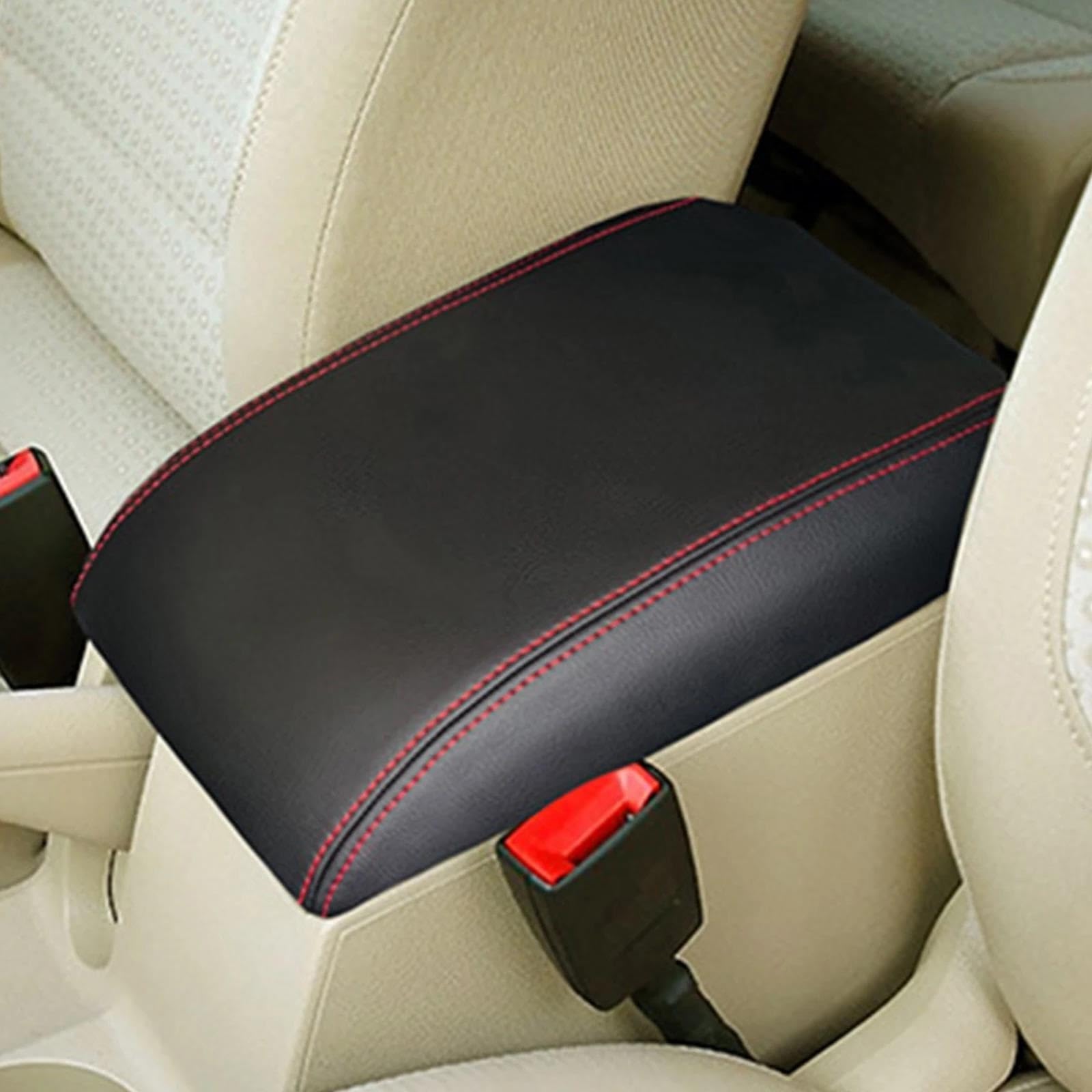 Mikrofaser-Leder-Auto-Armlehnenbezug Für VW Für Touran 2006–2012