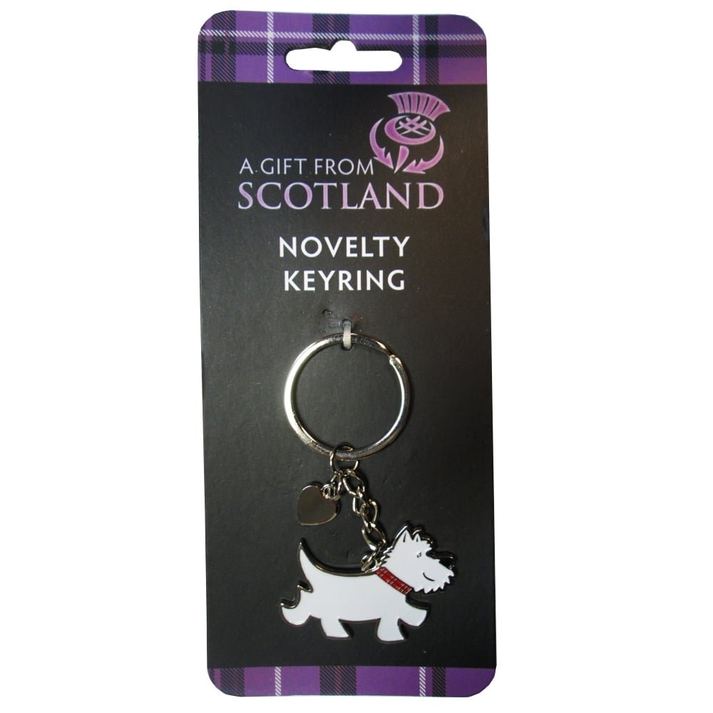 Thistle Products Ltd Westie Keyring - New - P5W