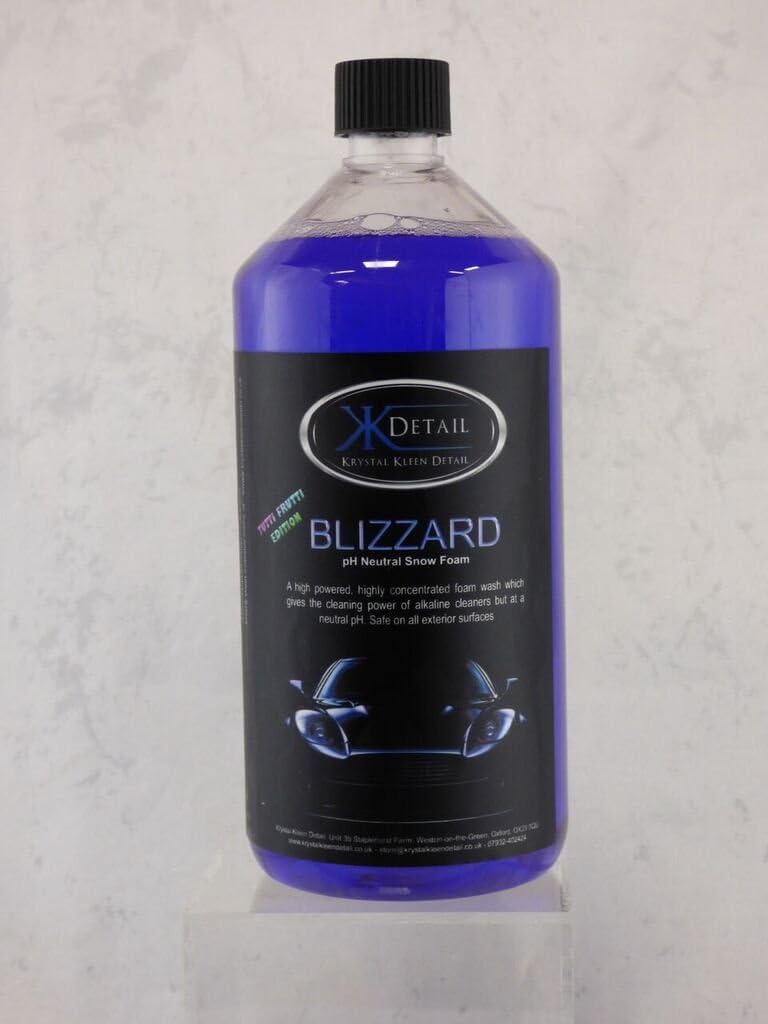 Krystal Kleen Detail Blizzard Advanced Snow Foam 5 Litre - pH Neutral (Tutti Frutti)