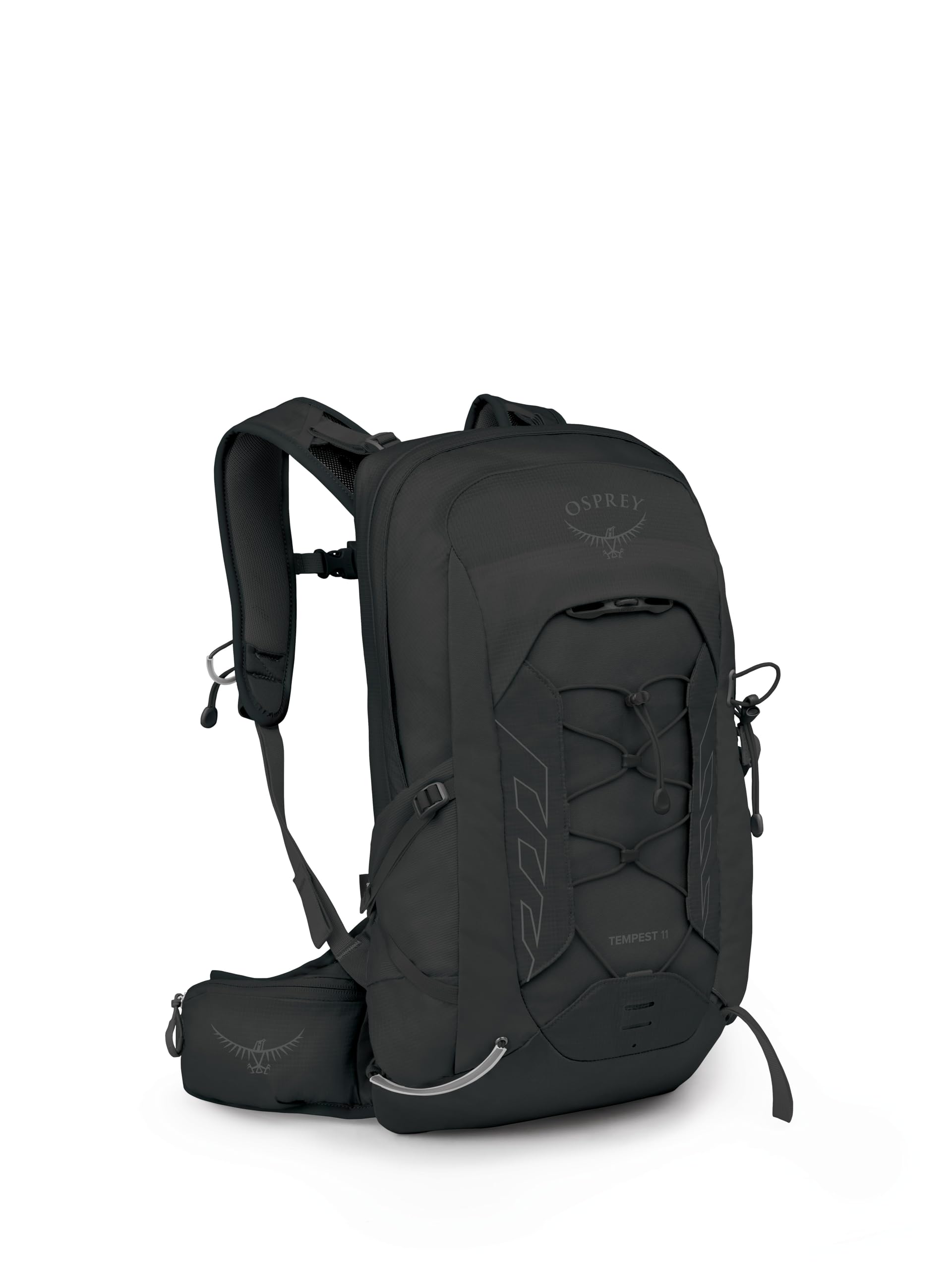 Osprey Tempest 11L Women's Lightweight Hiking Backpack - Small Daypack for Travel & Camping, Black/Coal Grey