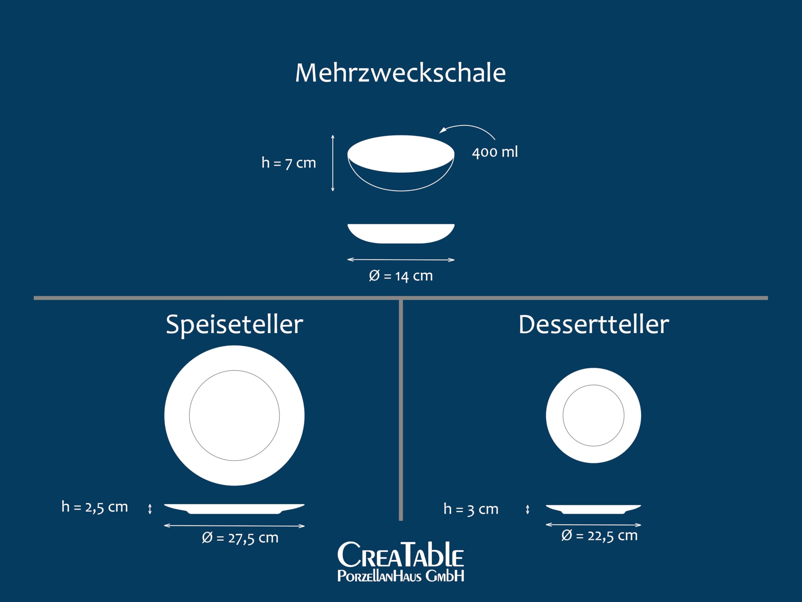 CreaTable, 24493, Serie Celadon Grün, 12-teiliges Geschirrset, Teller Set aus Steinzeug, spülmaschinen- und mikrowellengeeignet, Qualitätsproduktion