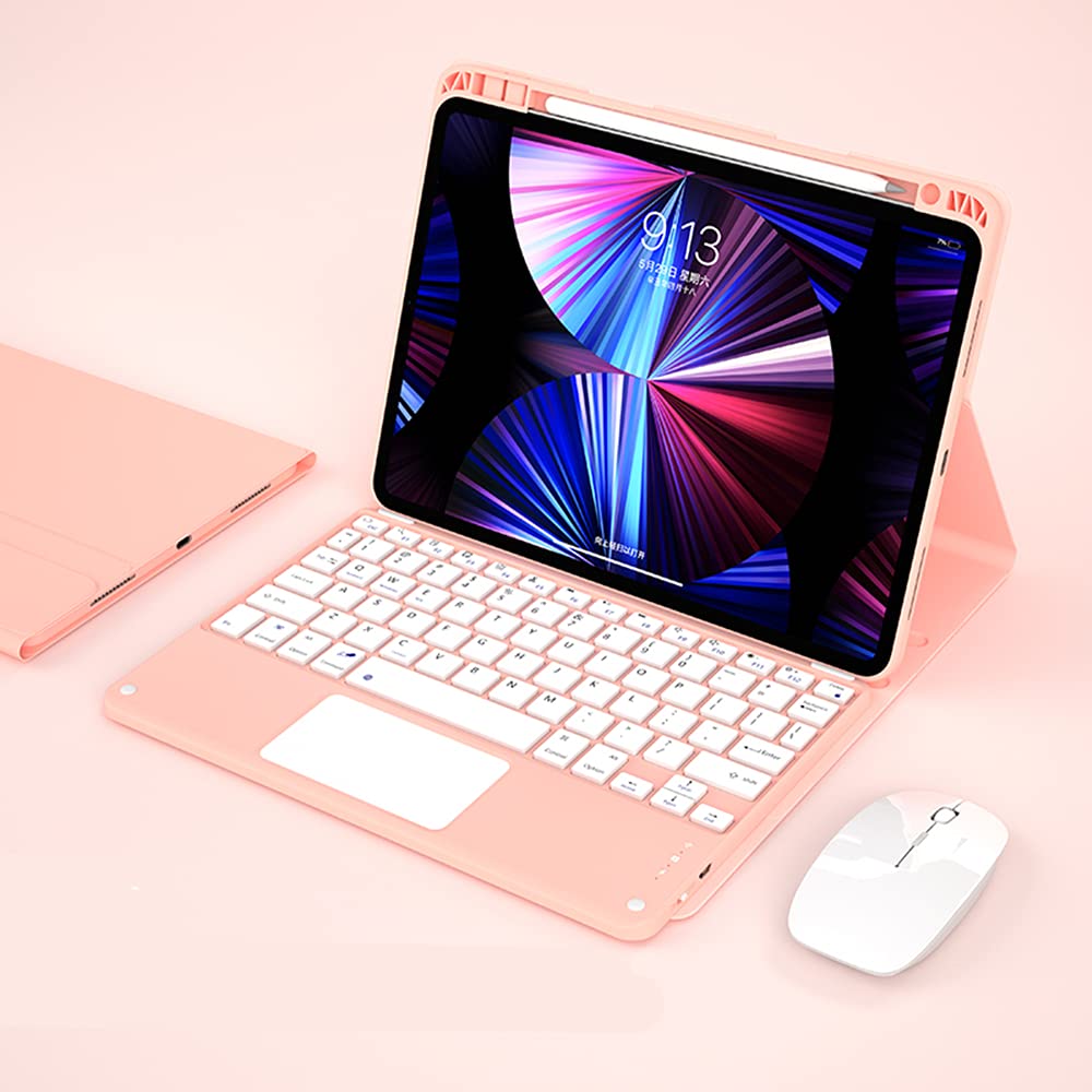 Amazon.com: SENLAN Keyboard case with Mouse for iPad 10.2 inch
